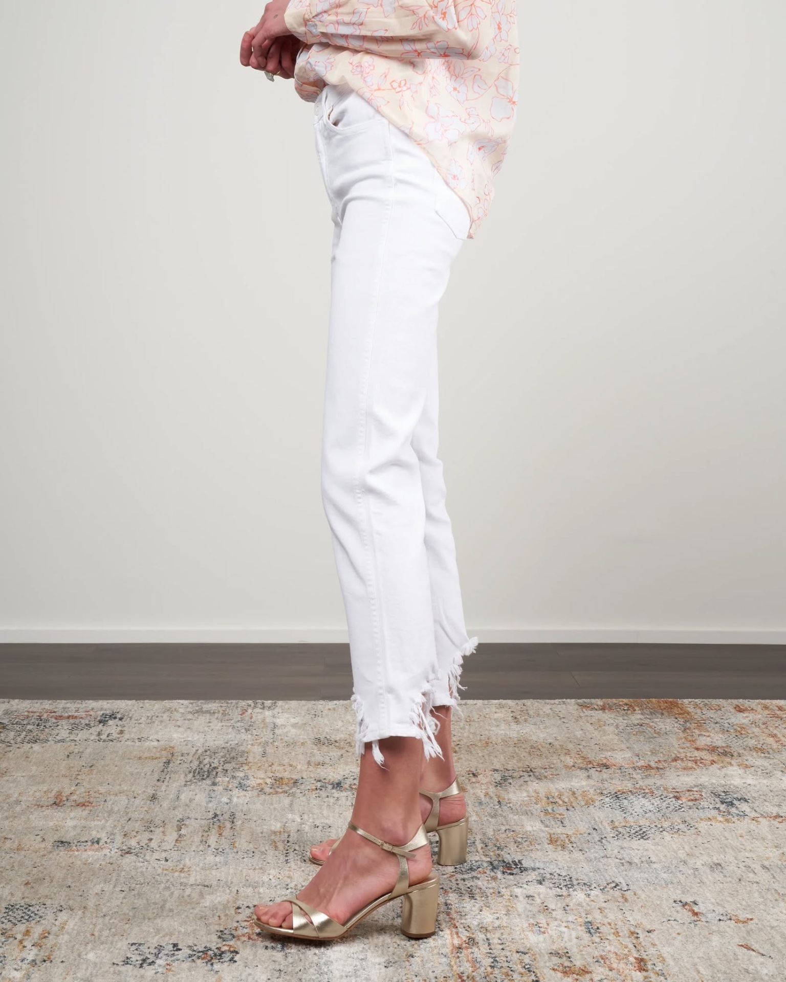 3ACJ01 3x1 Straight Cropped Jeans
