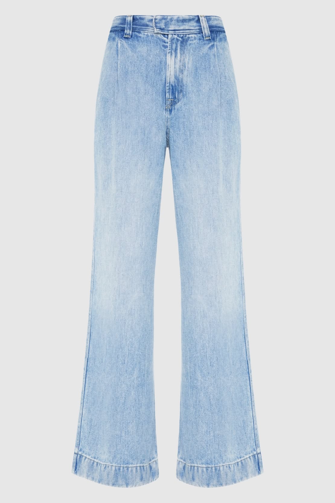 7FAMPTDL01 7 For All Mankind Pleated Denim Trousers