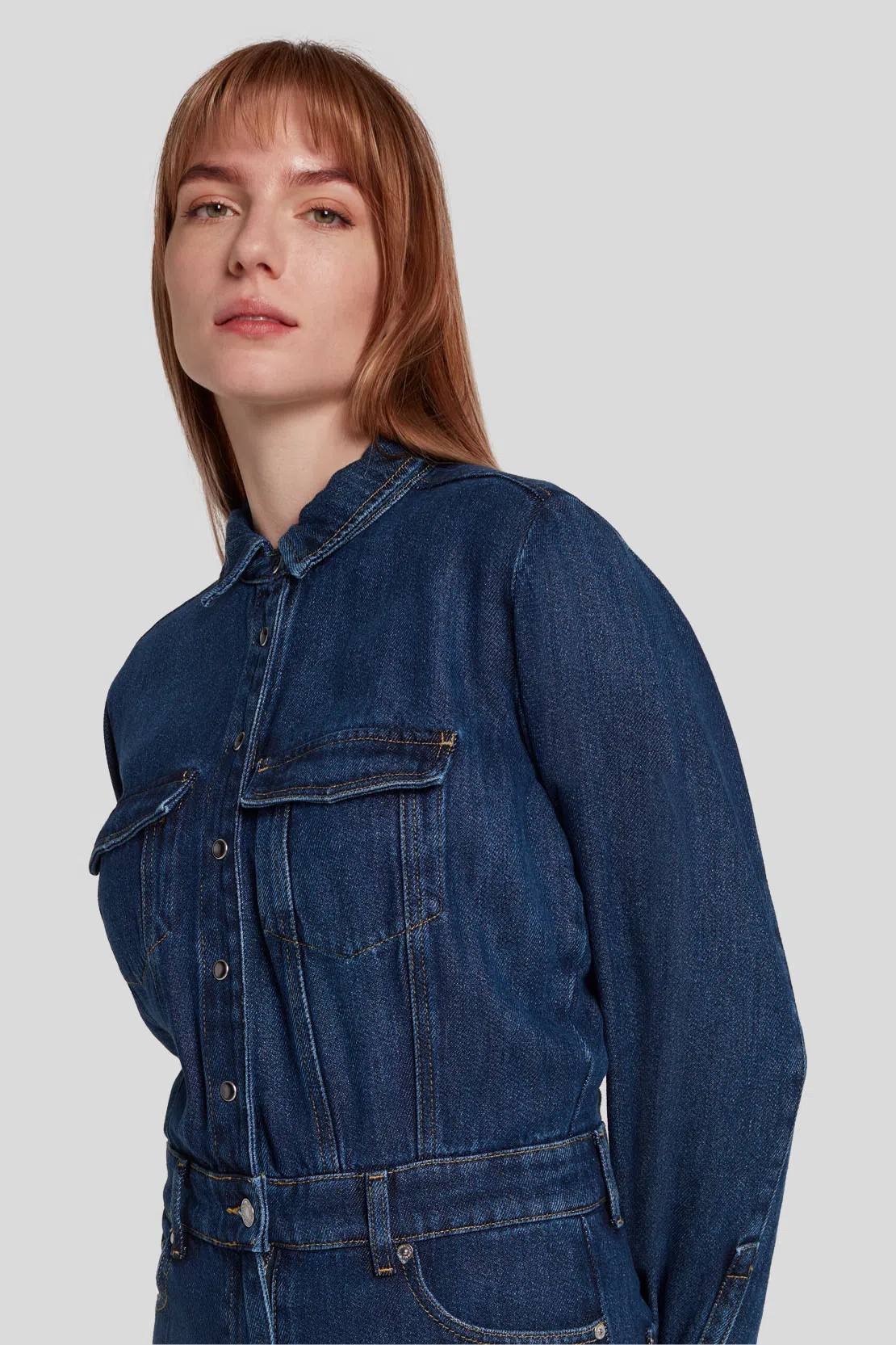 7LJB01 7 For All Mankind Luxe Jumpsuit
