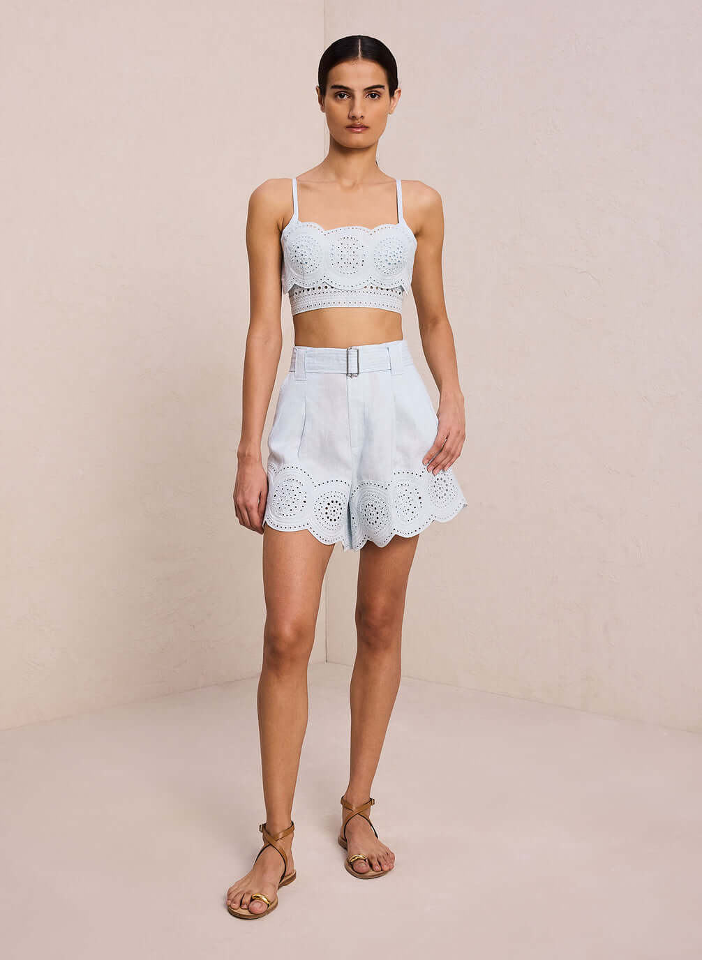 AMLES01 A.L.C. Eyelet Short