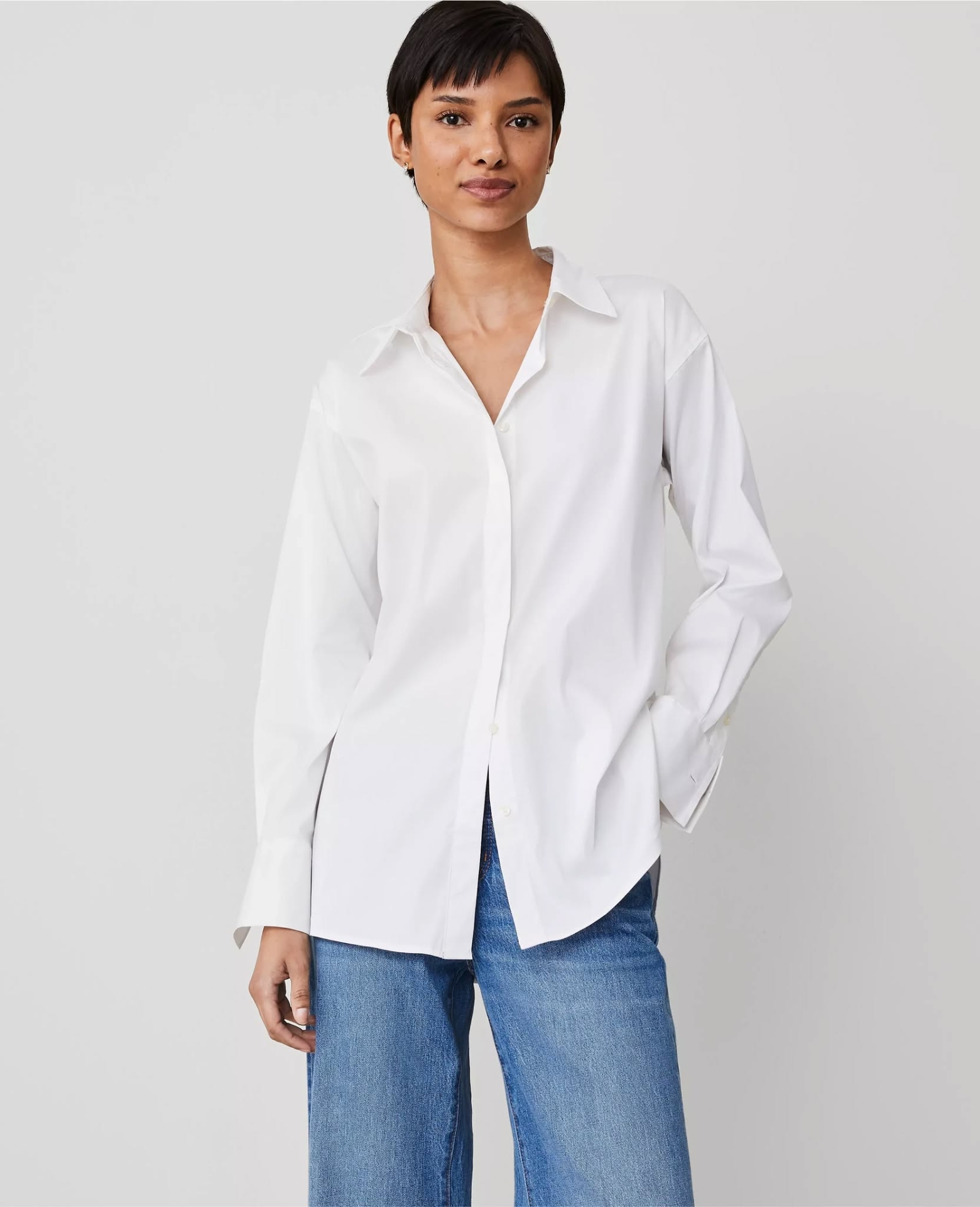 ATPBS01 Ann Taylor Poplin Shirt