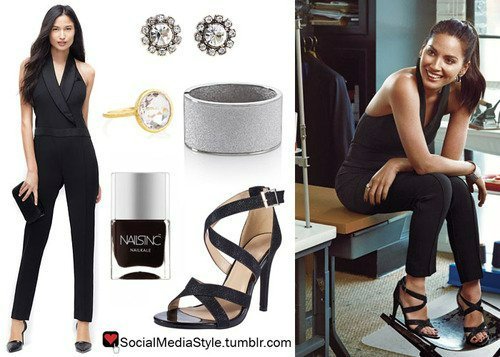 ATPTJ01 ANN TAYLOR PETITE TUXEDO JUMPSUIT