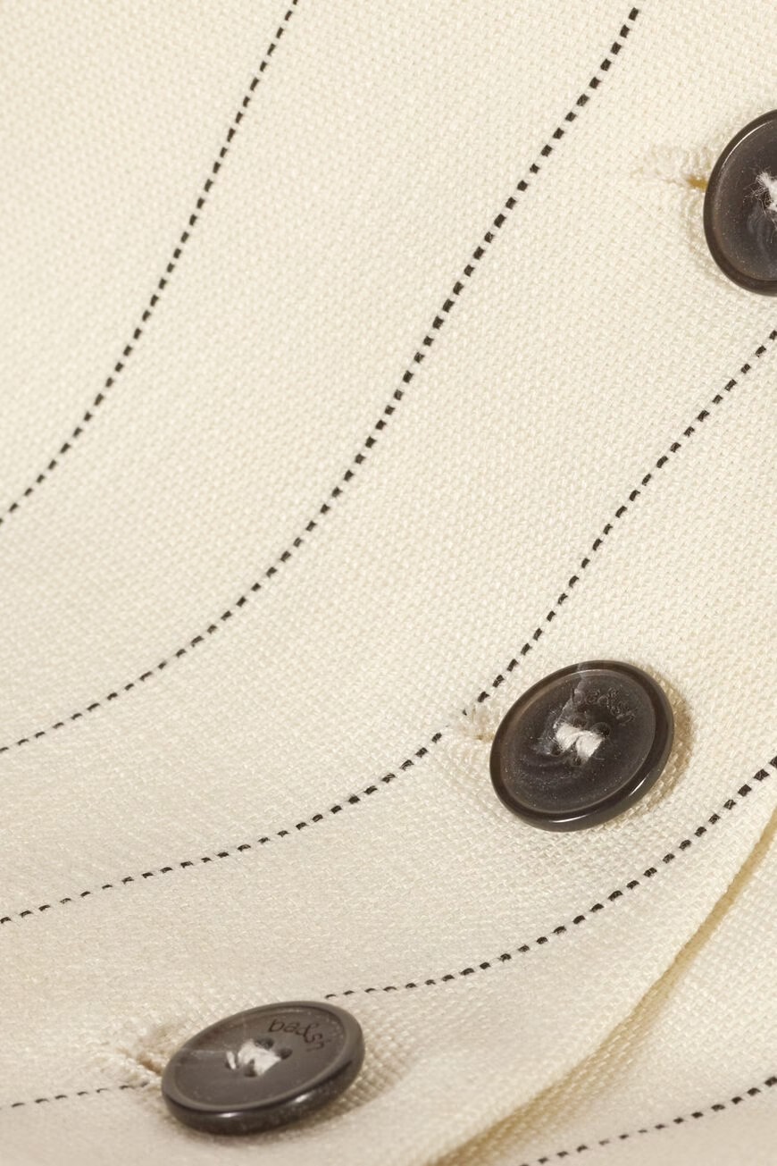BEPV01 Ba&sh Pinstriped Vest