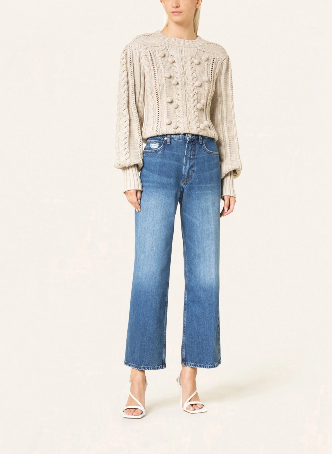 FLPHNTWLJ02 FRAME WIDE LEG JEANS