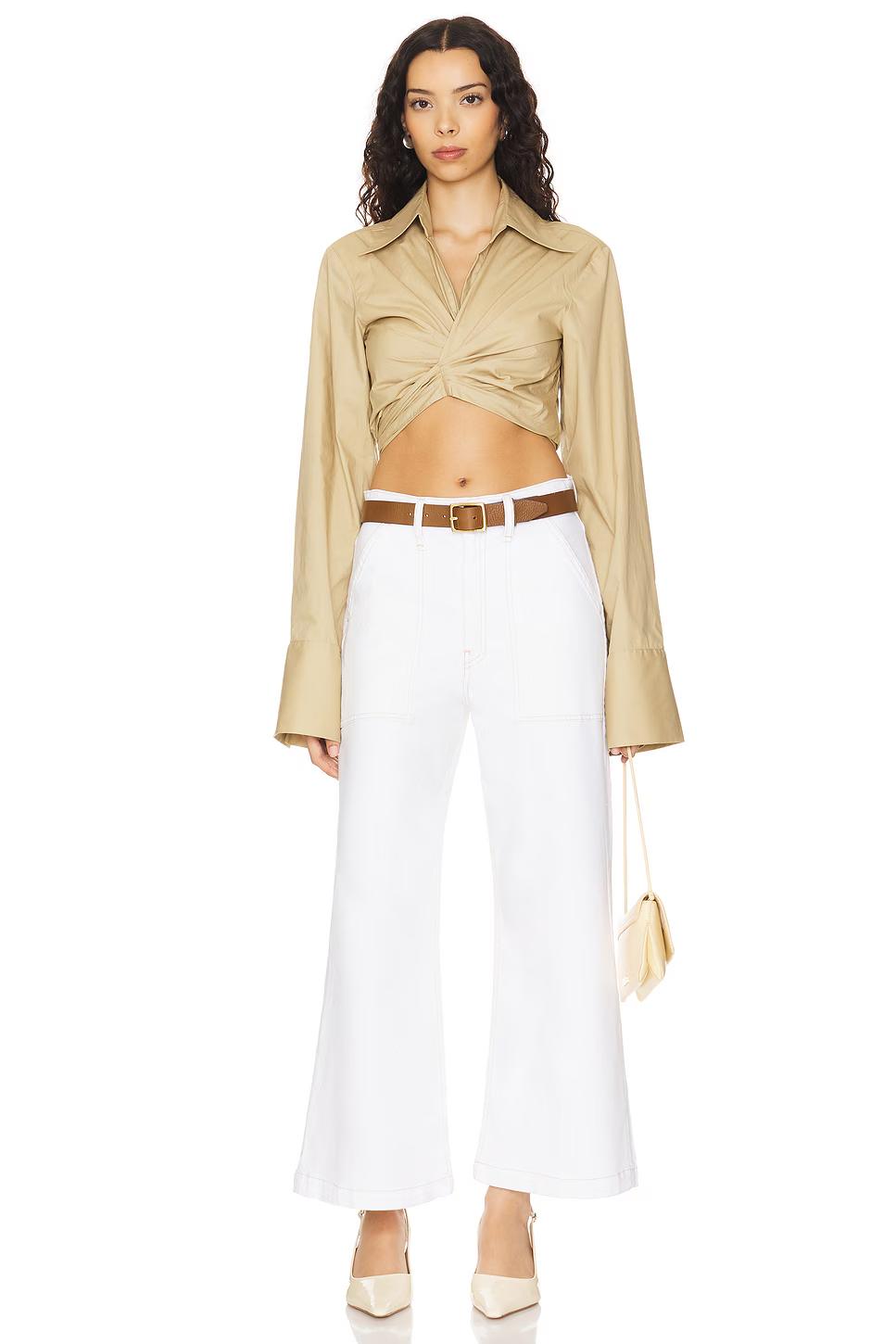 HJJLFWLCJ01 Hudson Wide Leg Jeans