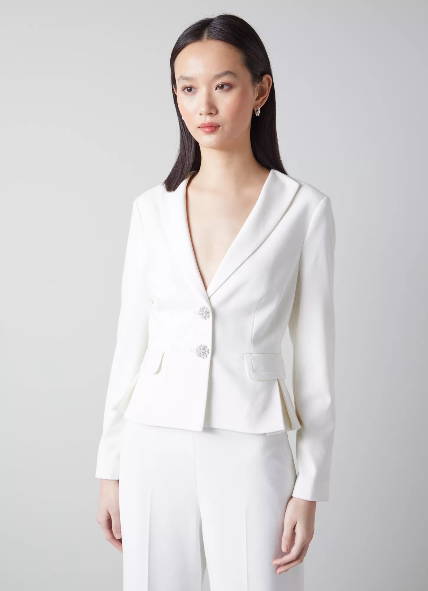 LKBACRCJ01 LK Bennett Crepe Jacket