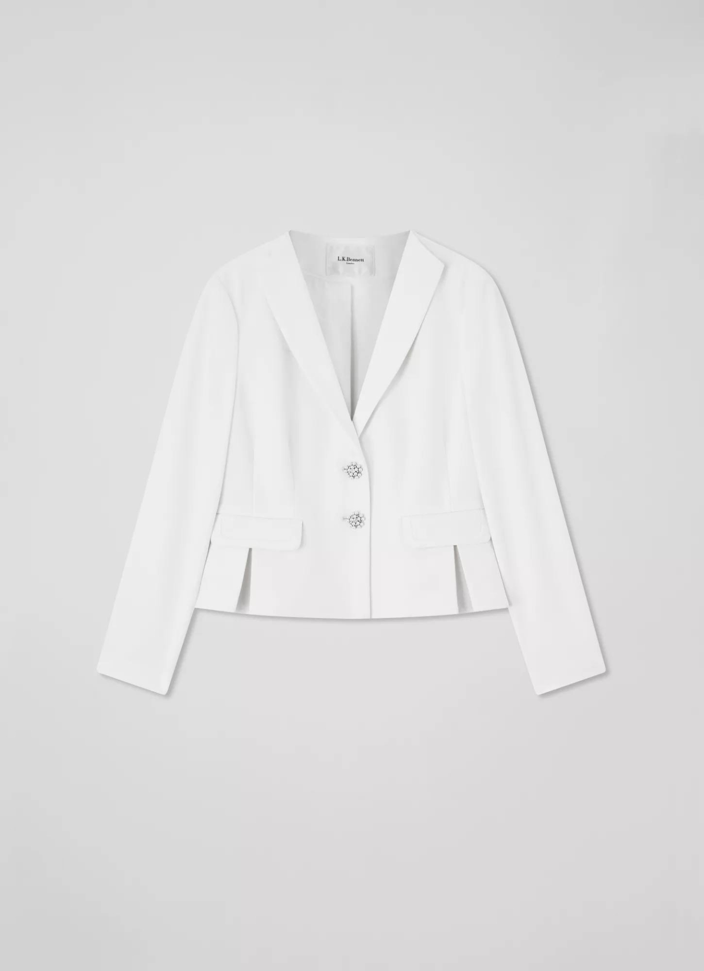 LKBACRCJ01 LK Bennett Crepe Jacket