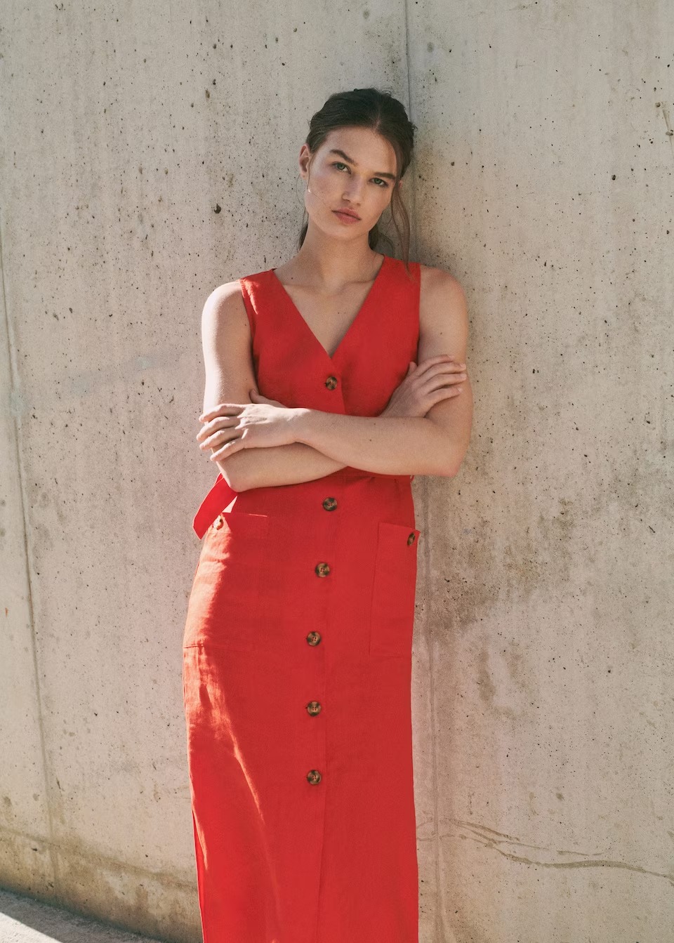 M1LSD01 Mango Shirt Dress