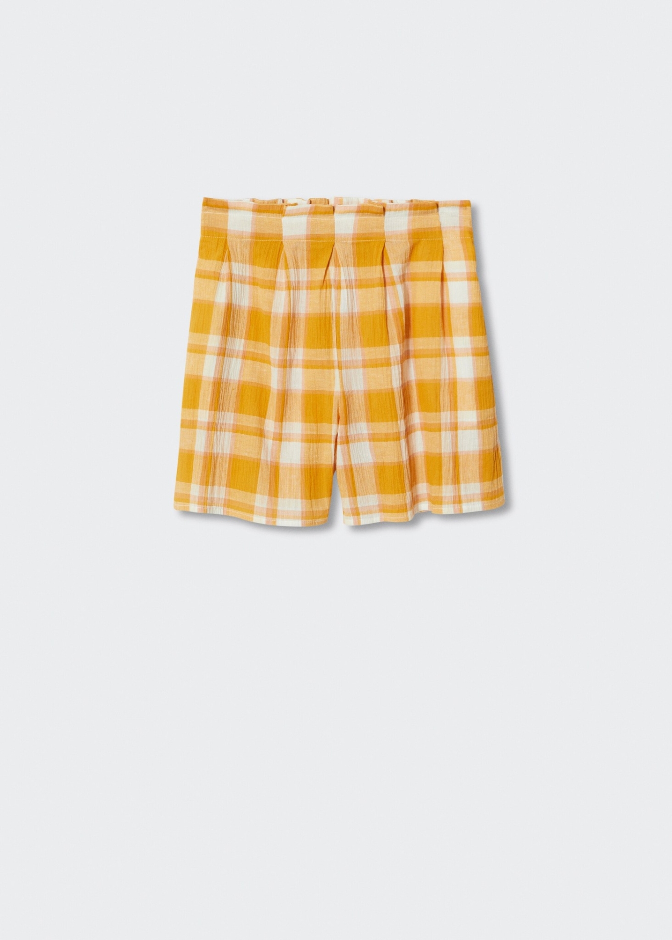 MCCB01 Mango Checked Blouse & Printed Shorts