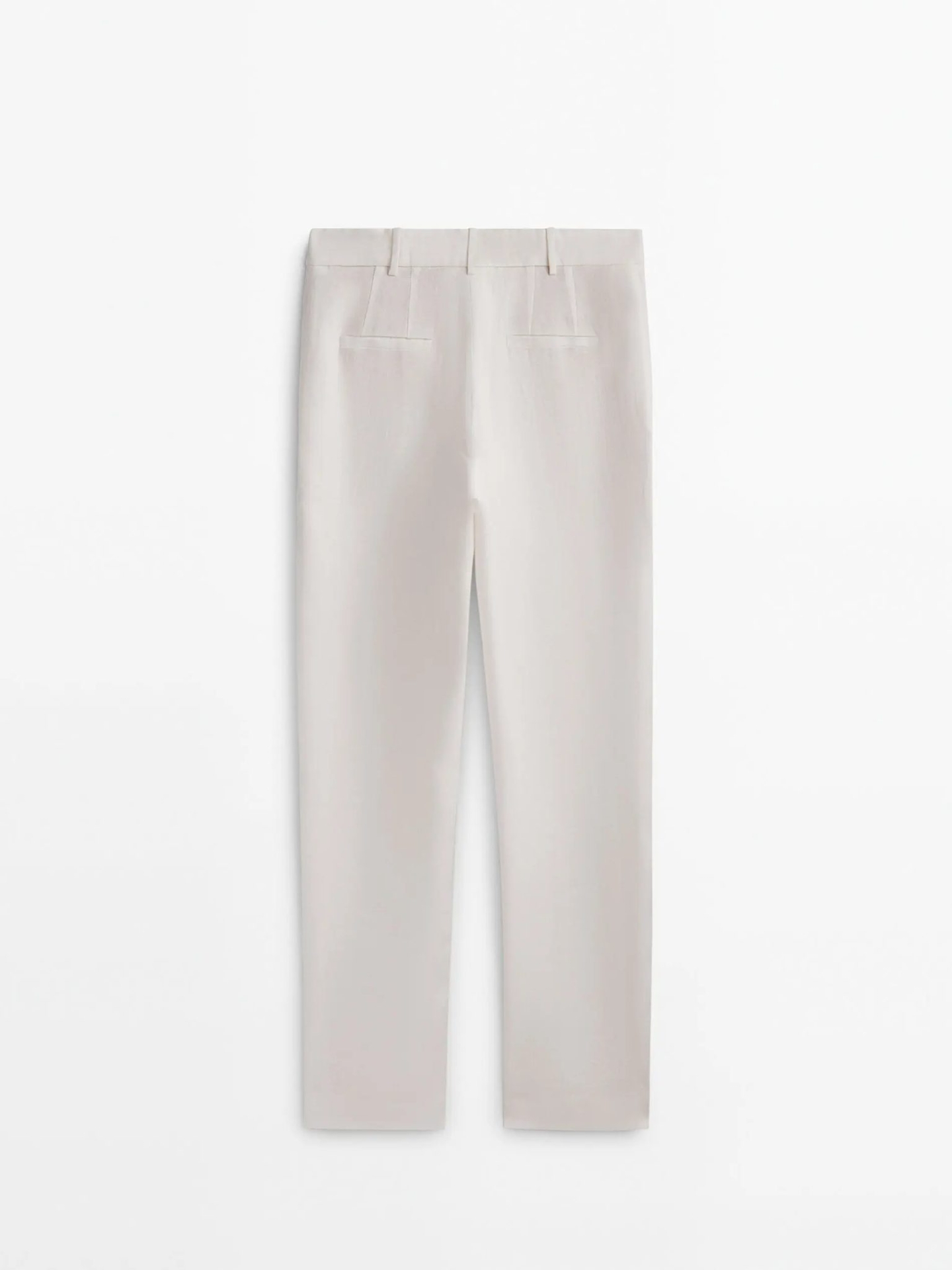 MD1LDDST01 Massimo Dutti Linen Suit Trousers
