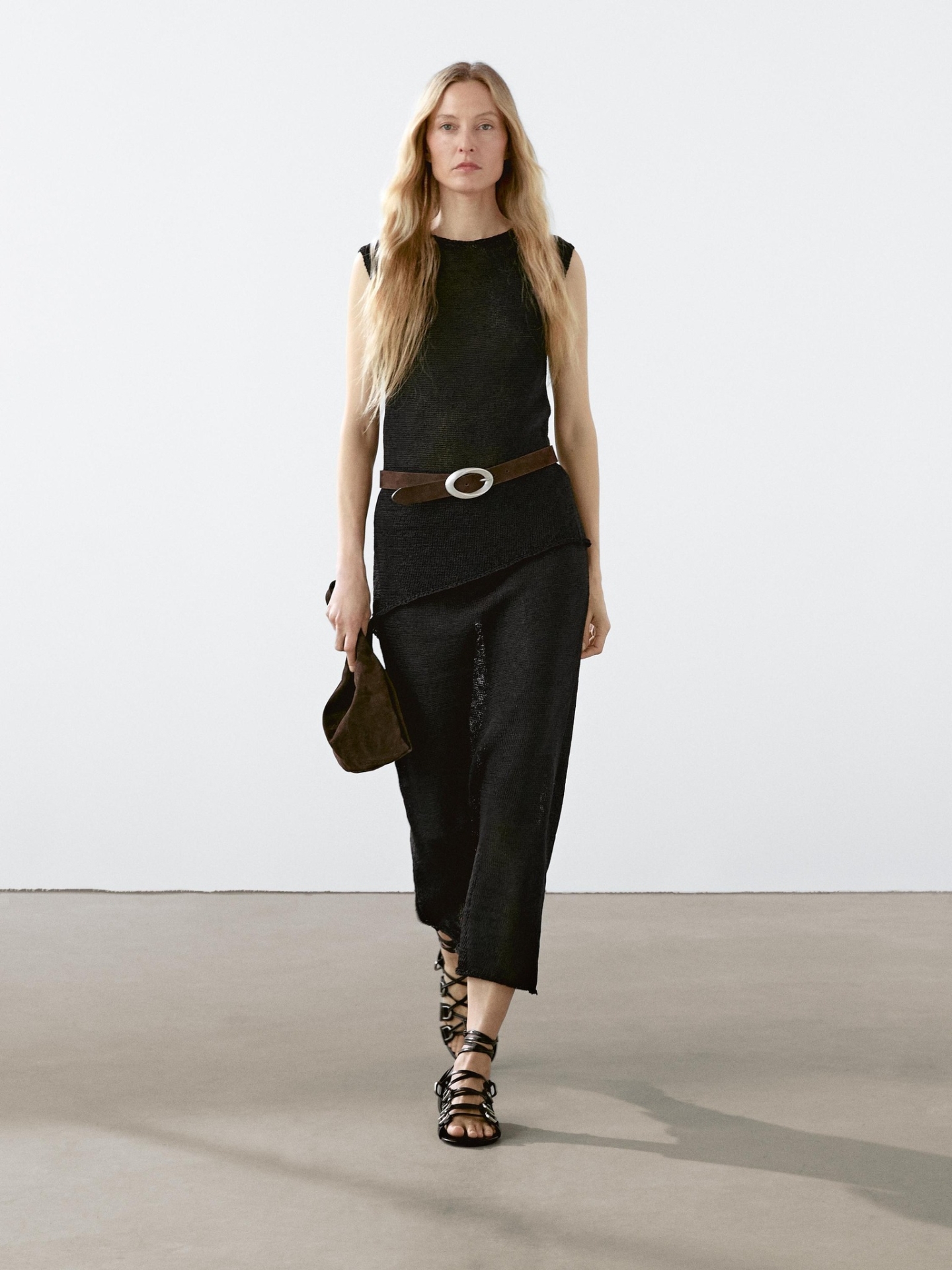 MDACT01 MASSIMO DUTTI ASYMMETRIC TOP
