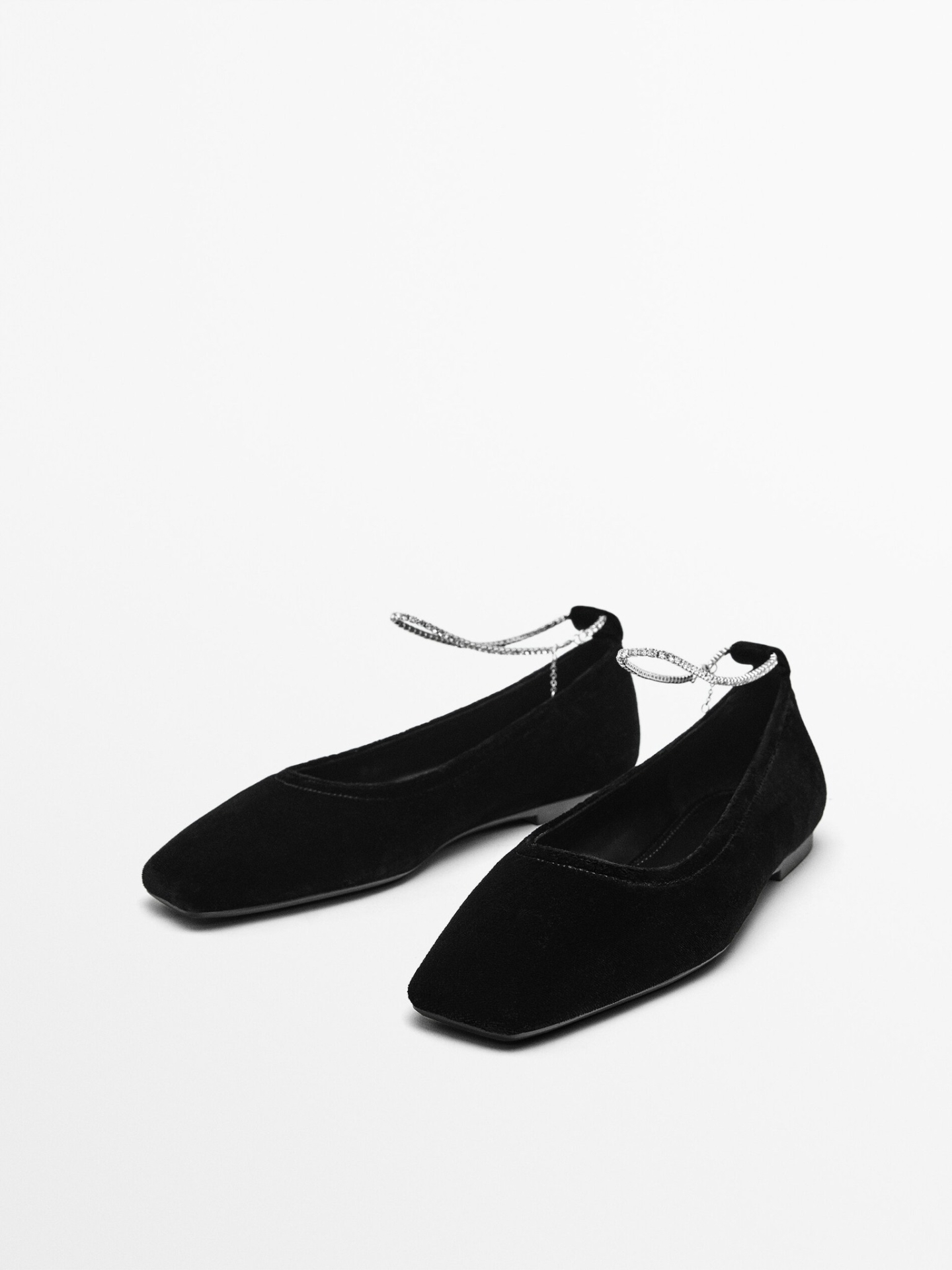 MDBFWRAS01 Massimo Dutti Ballet Flats