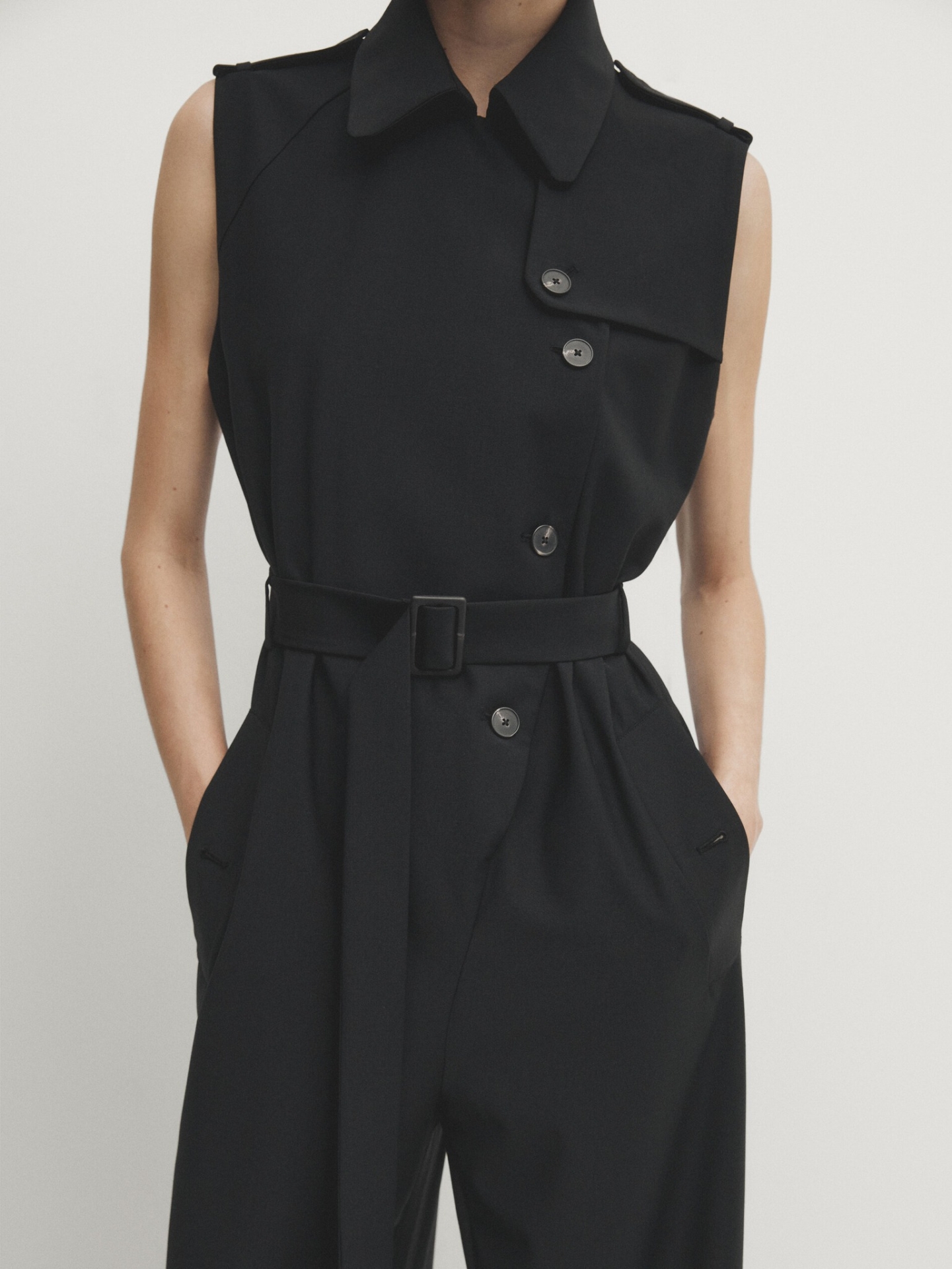 MDBTJ01 Massimo Dutti Tailored Jumpsuit