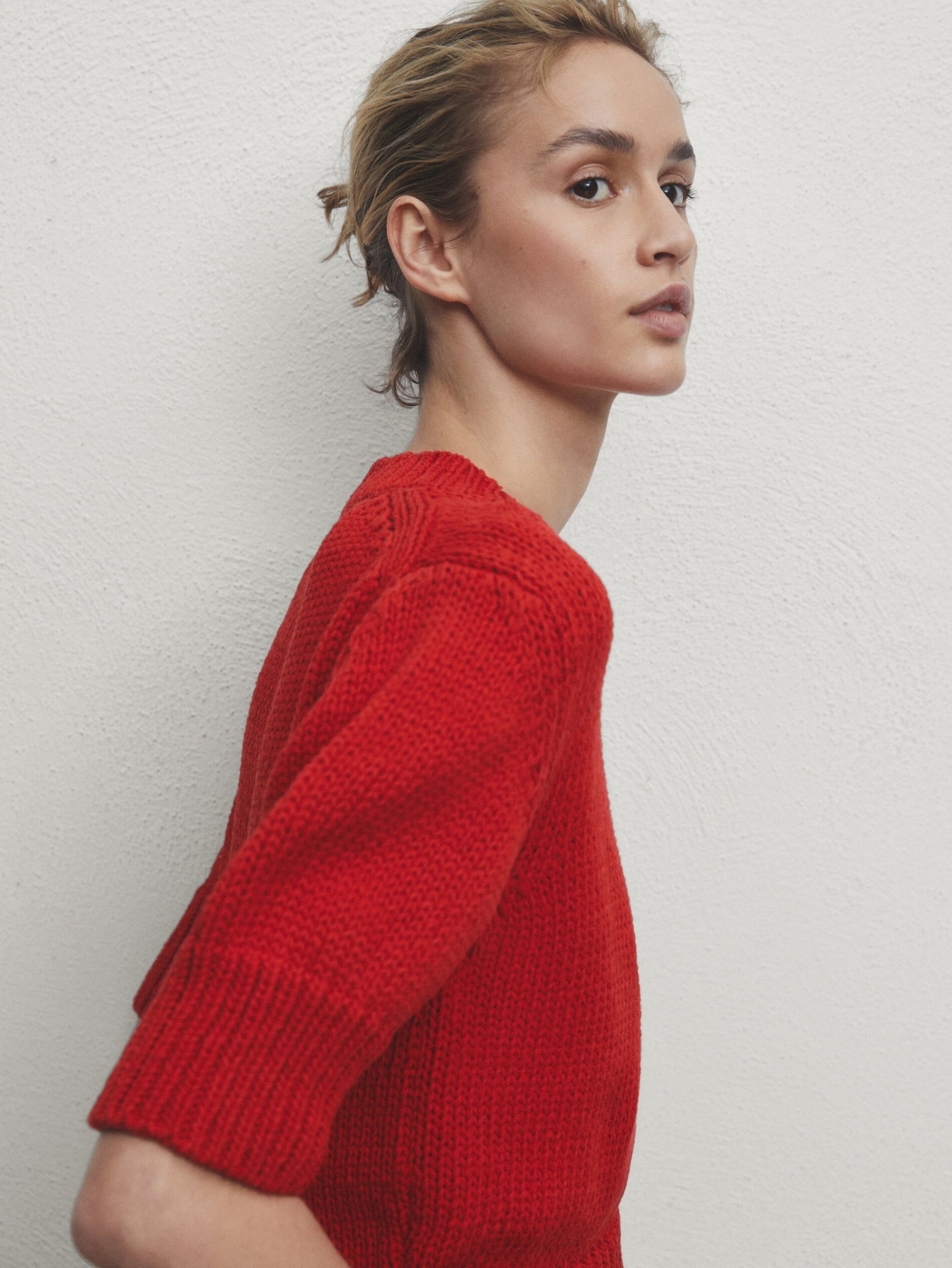 MDCBSWCN01 MASSIMO DUTTI KNIT SWEATER