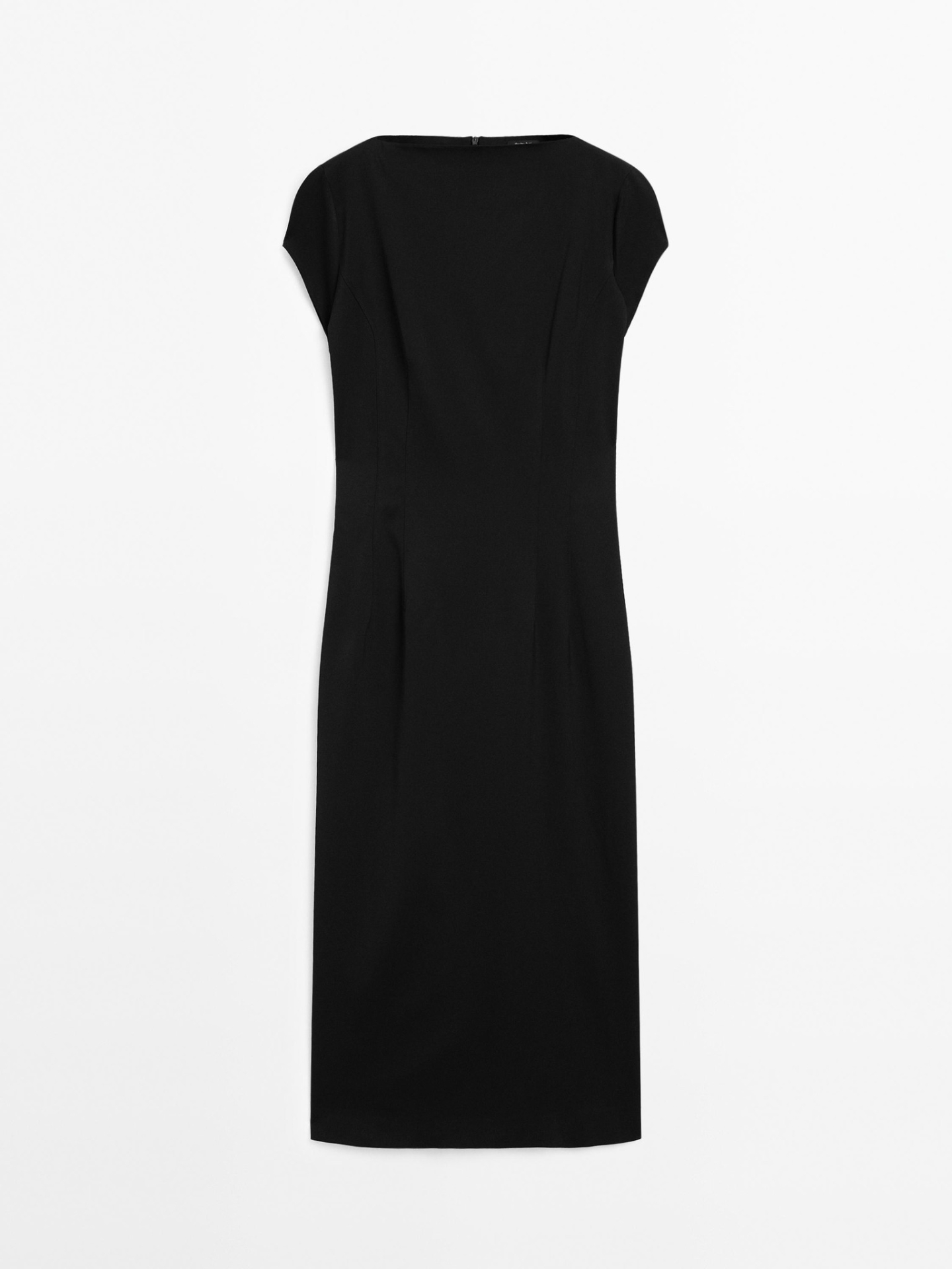 MDFSSMD01 Massimo Dutti Fitted Midi Dress