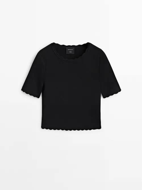 MDKSWWD-S01 Massimo Dutti Details Knit Sweater - Studio