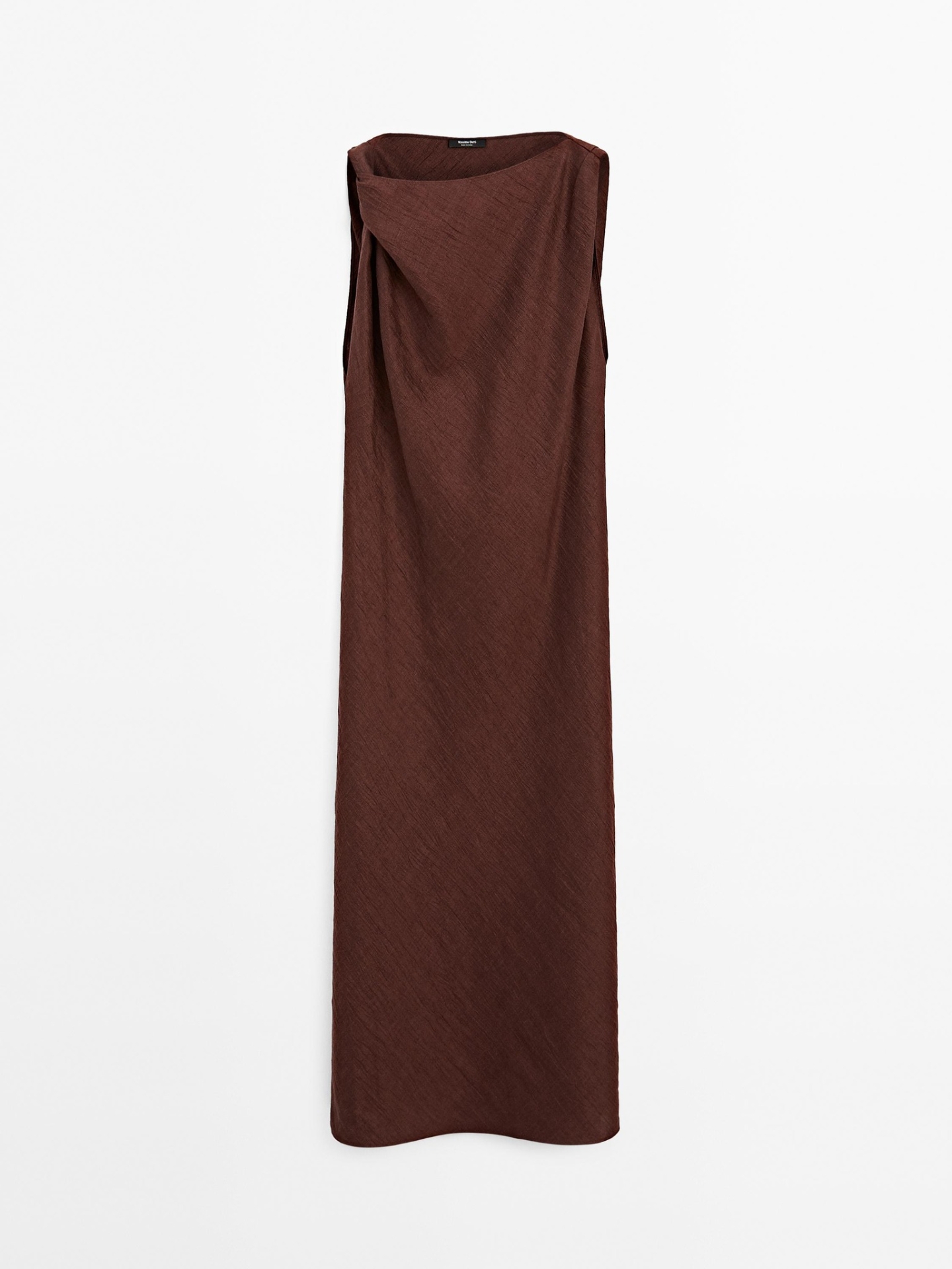 MDLBHND01 Massimo Dutti Halter Neck Dress