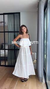 MDLCSWS01-S01 Massimo Dutti Strappy Top & Long Skirt - Studio