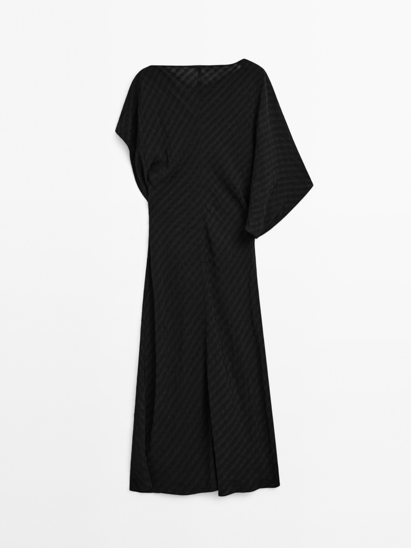 MDLFDWTD01 Massimo Dutti Flowing Textured Dress