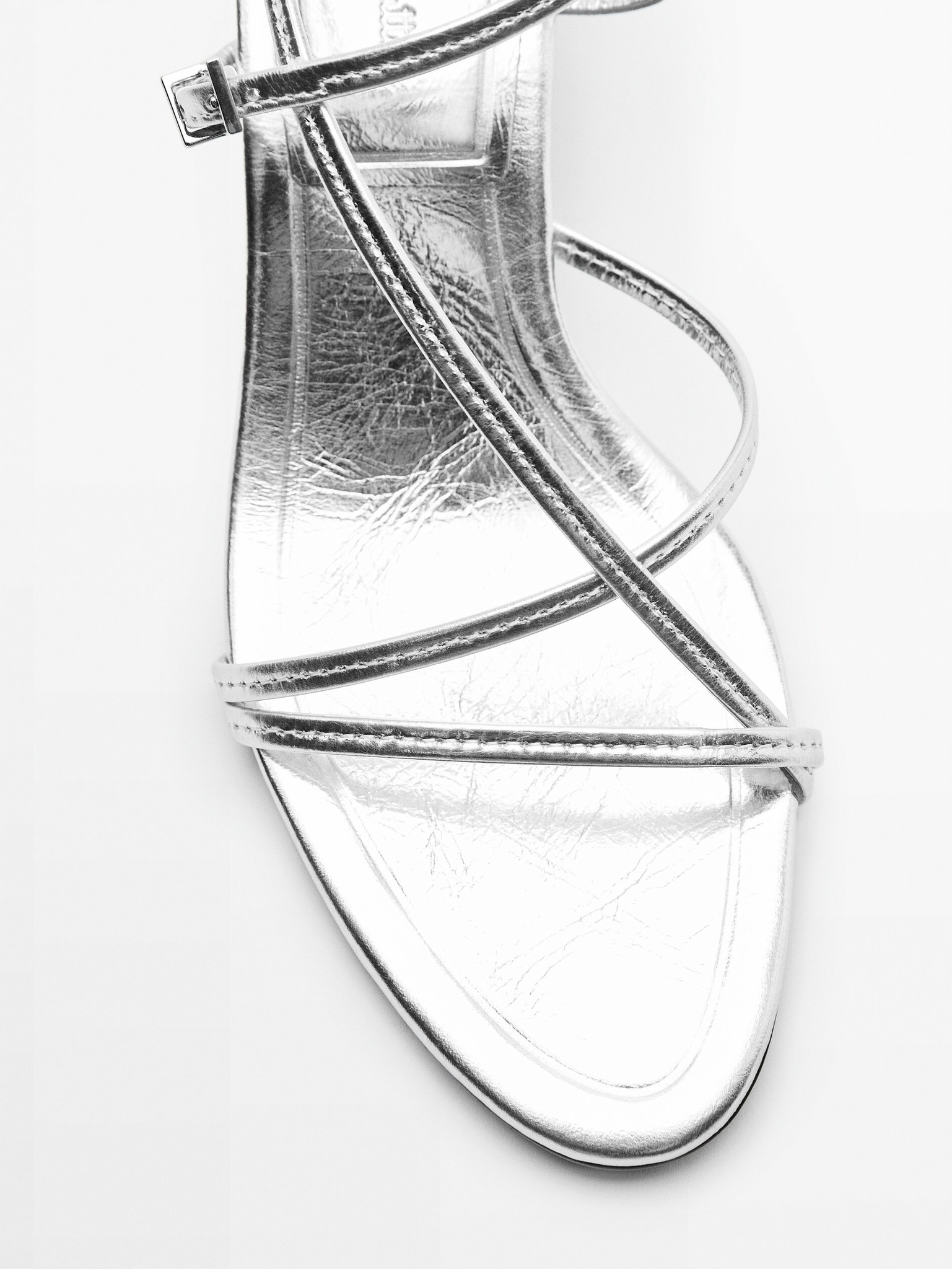 MDMMLHS01 MASSIMO DUTTI LEATHER HEELED SANDALS