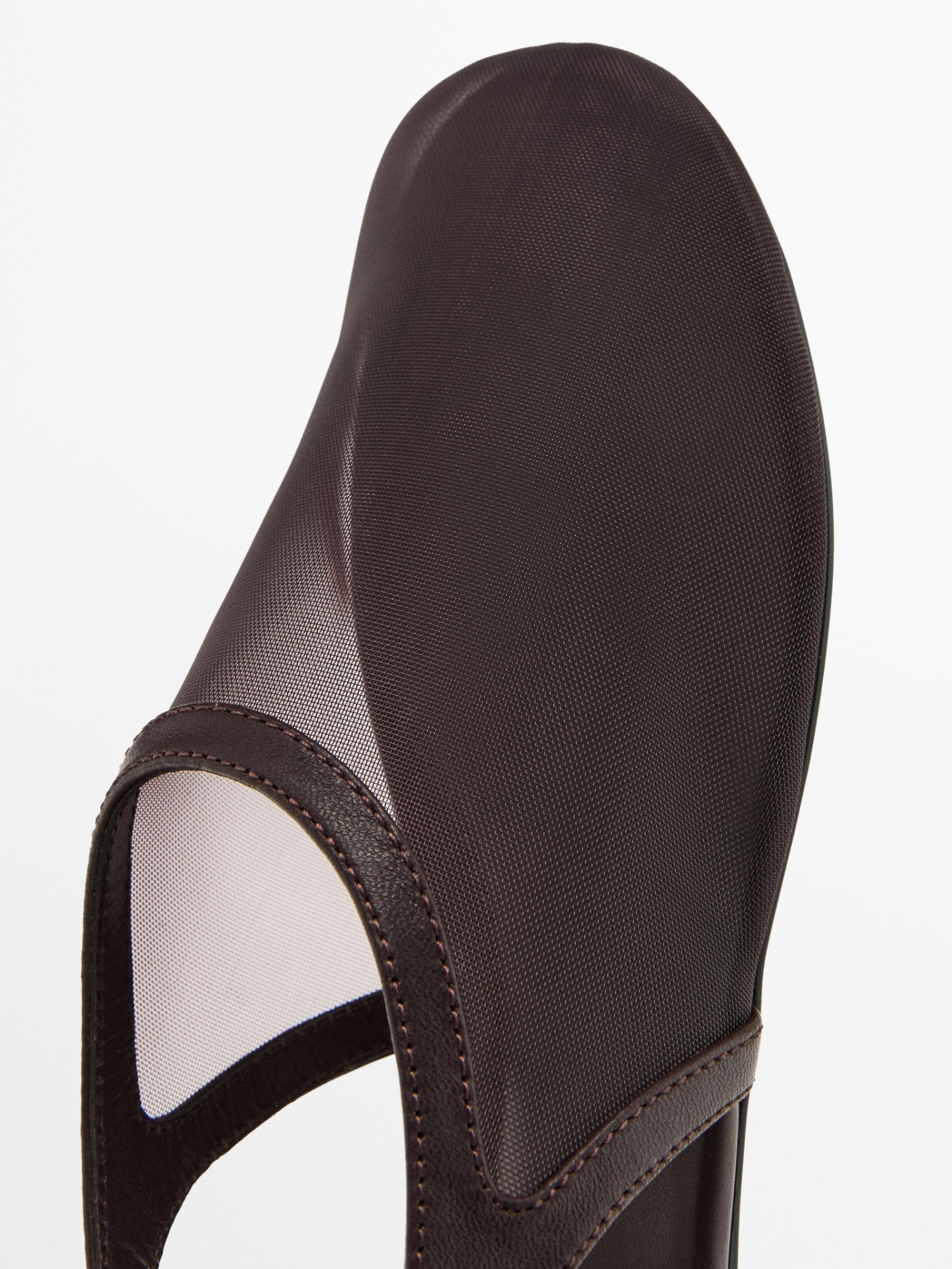 MDMSBF01 MASSIMO DUTTI MESH BALLET FLATS