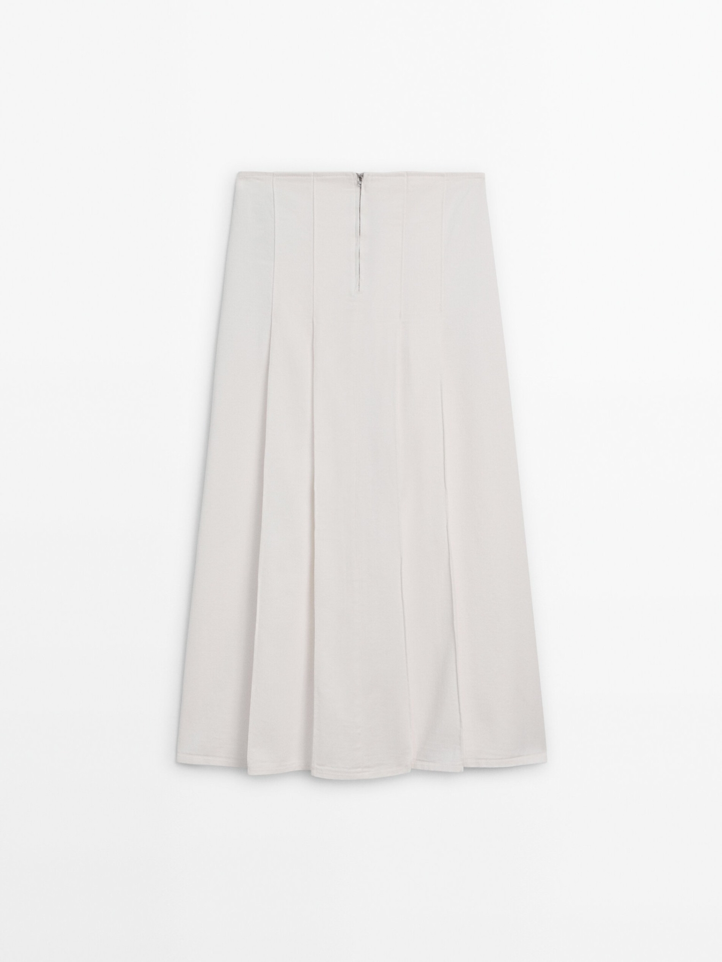 MDPDS01 MASSIMO DUTTI DENIM MIDI SKIRT