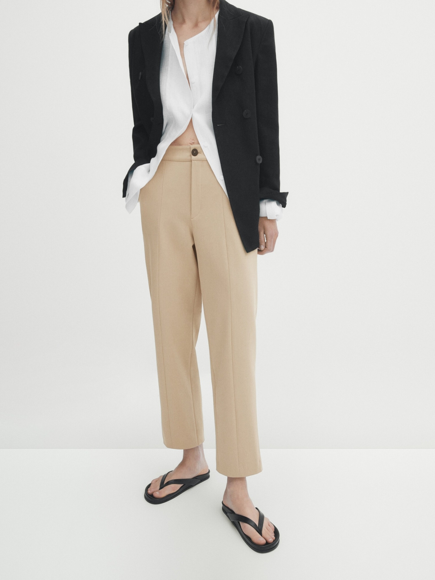 MDSFTWCS01 Massimo Dutti Slim Trousers