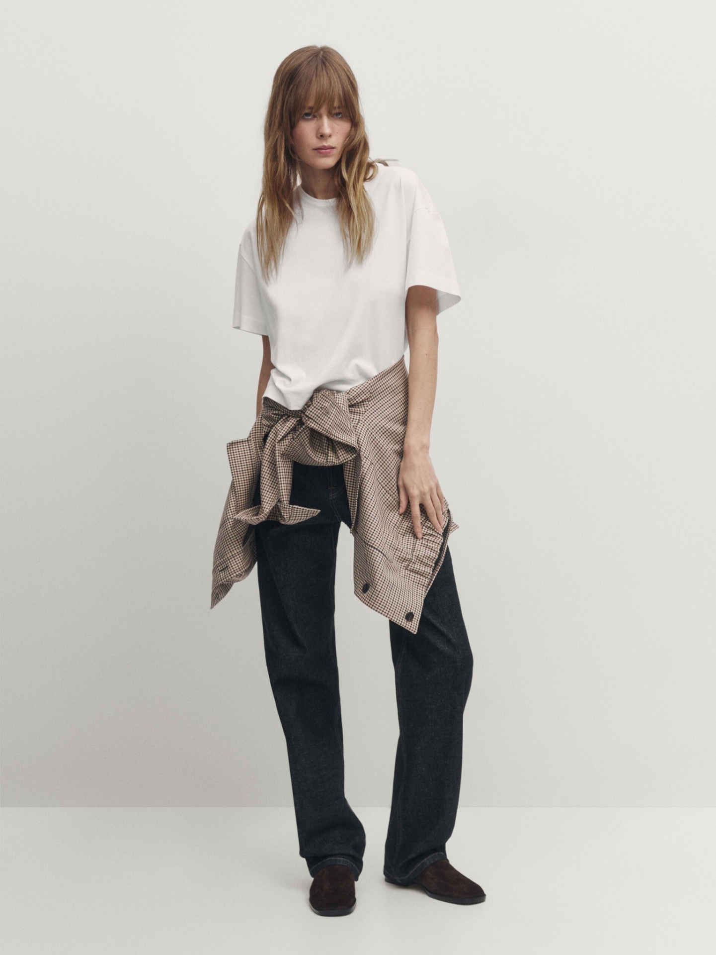 MDSSCT01 Massimo Dutti Cropped T-shirt