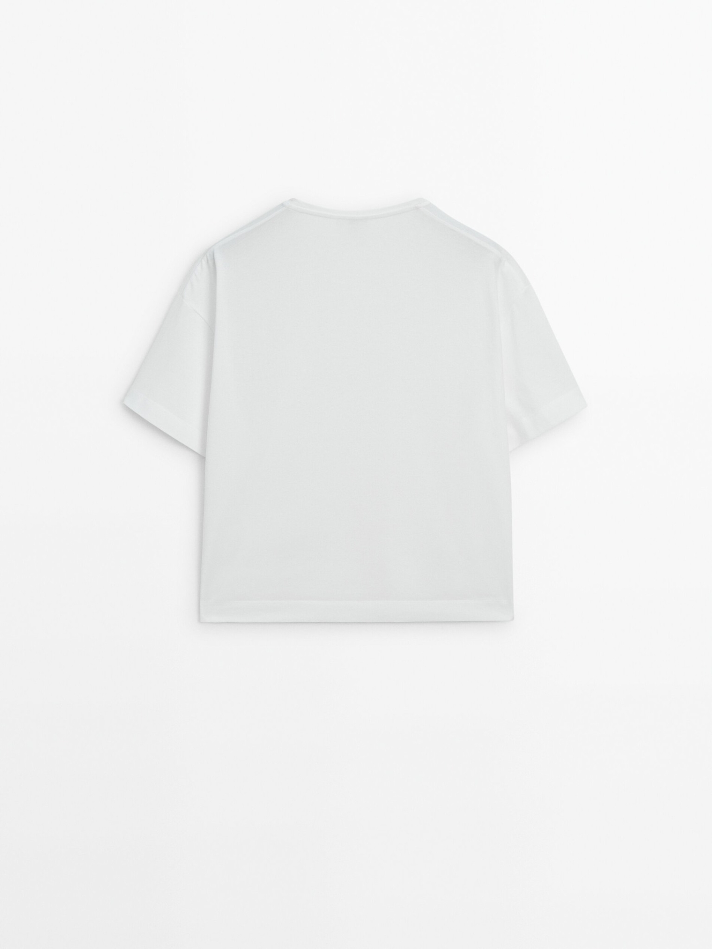 MDSSCT01 Massimo Dutti Cropped T-shirt