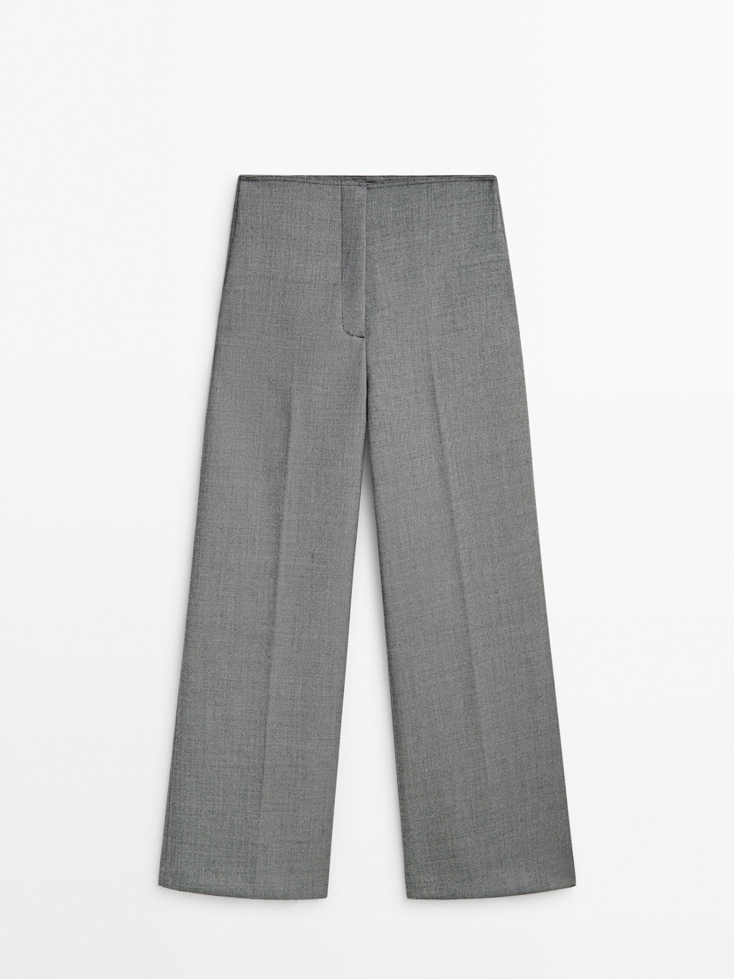 MDTDSB-LEWST01 Massimo Dutti Textured Suit Blazer & Wide Leg Suit Trousers - Limited Edition