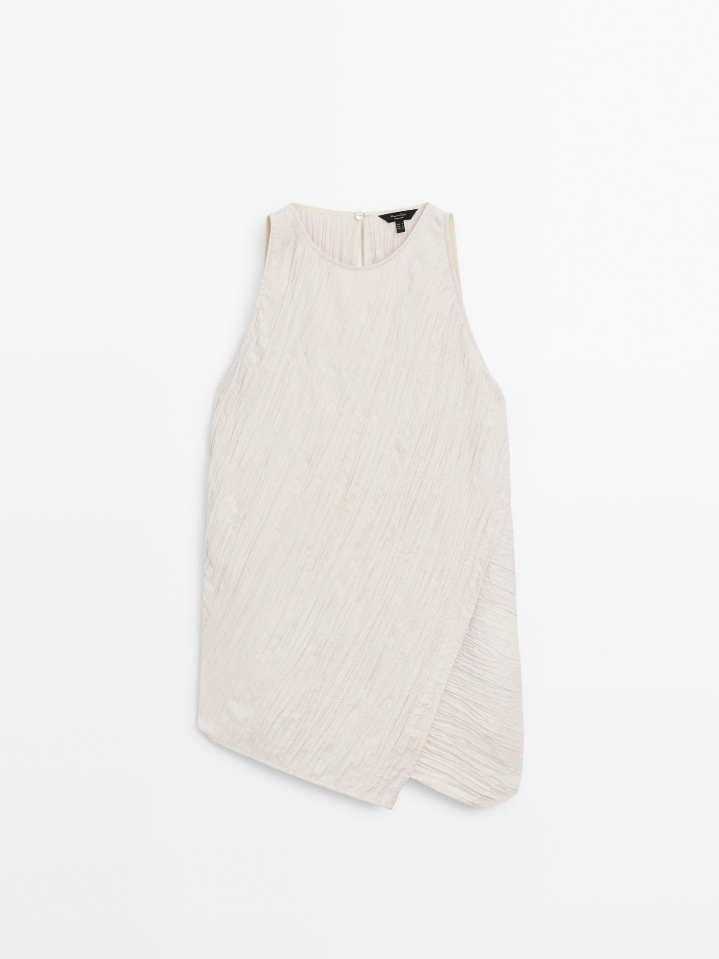 MDTTWAH01 Massimo Dutti Asymmetric Top