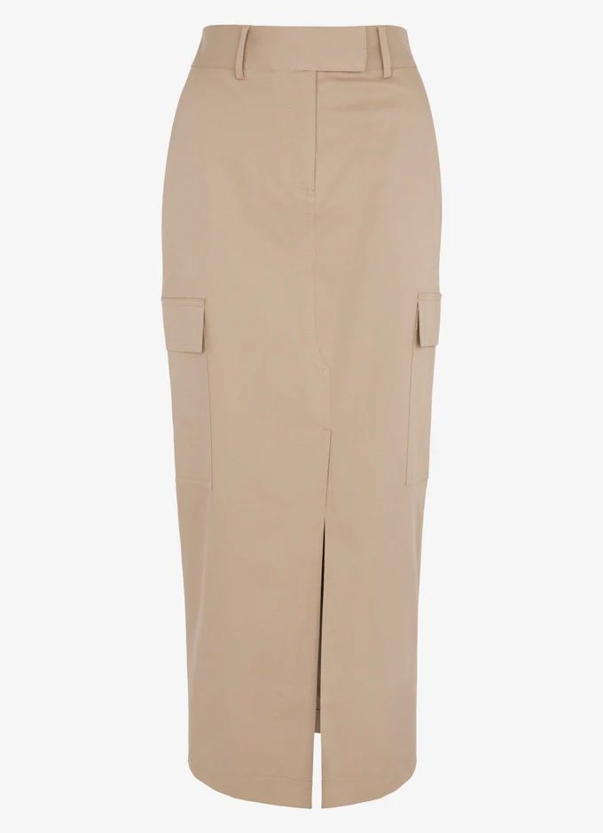 MVBCCS01 Mint Velvet Midi Skirt