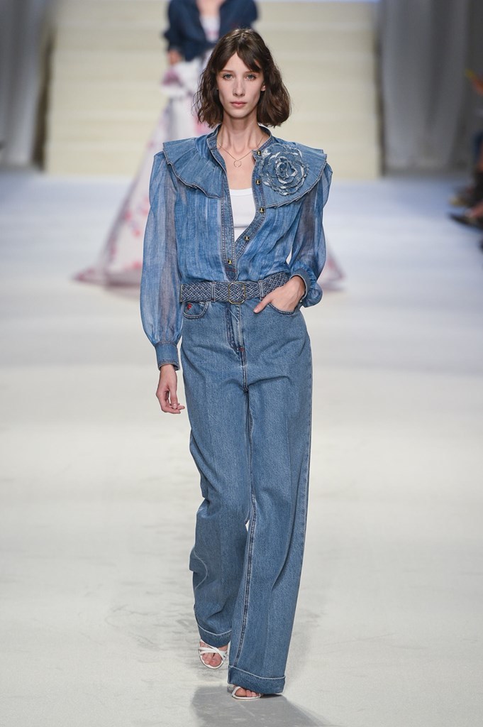 PDLSWLJ02 Philosophy Di Lorenzo Serafini Wide Leg Jeans