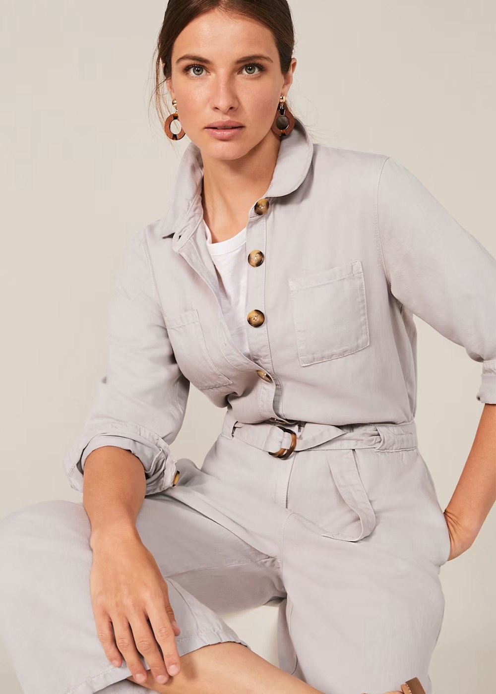 PEJDJ02 Phase Eight Denim Jumpsuit