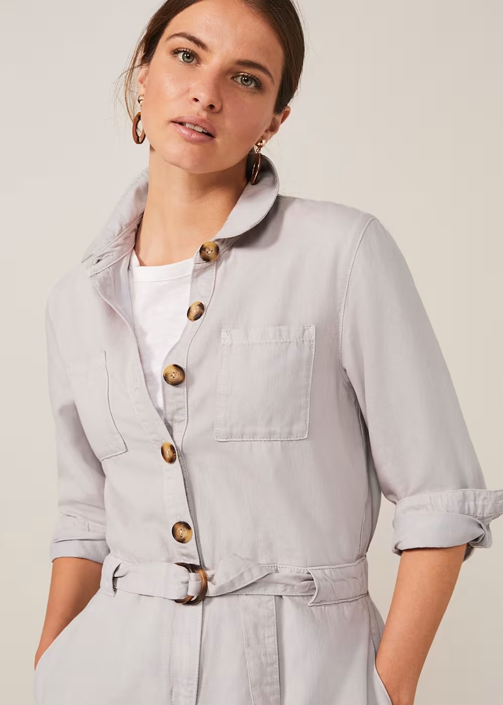 PEJDJ02 Phase Eight Denim Jumpsuit