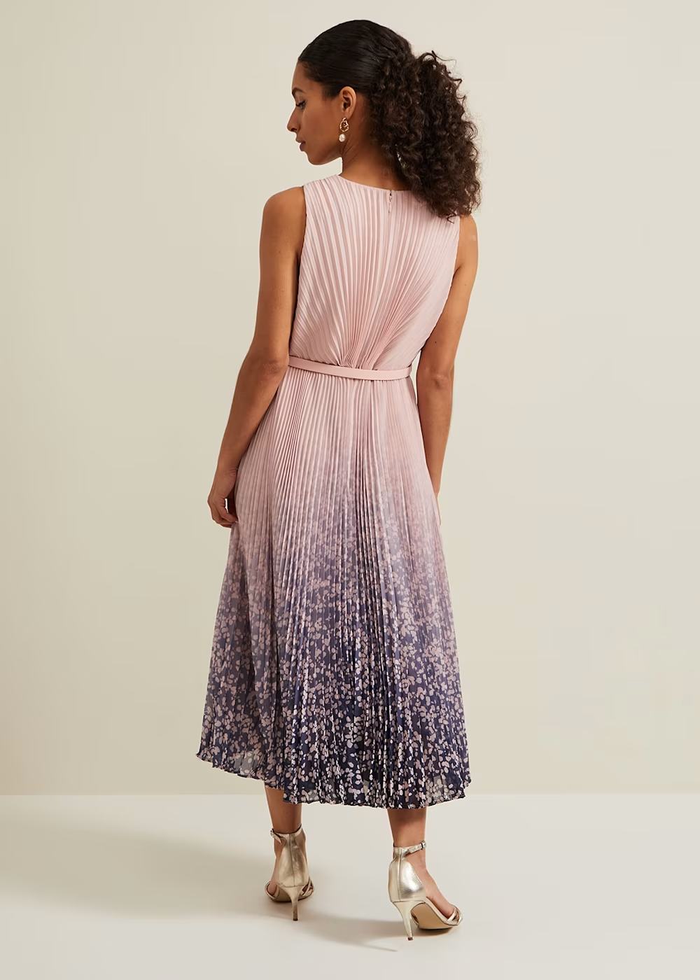 PESPMD01 Phase Eight Printed Midi Dress