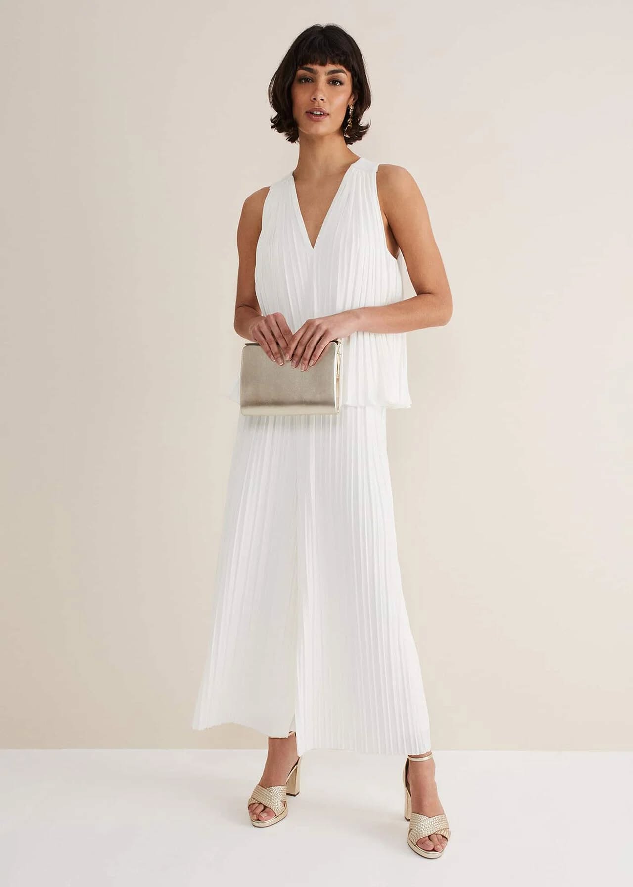 PEWPT01 Phase Eight Pleated Top