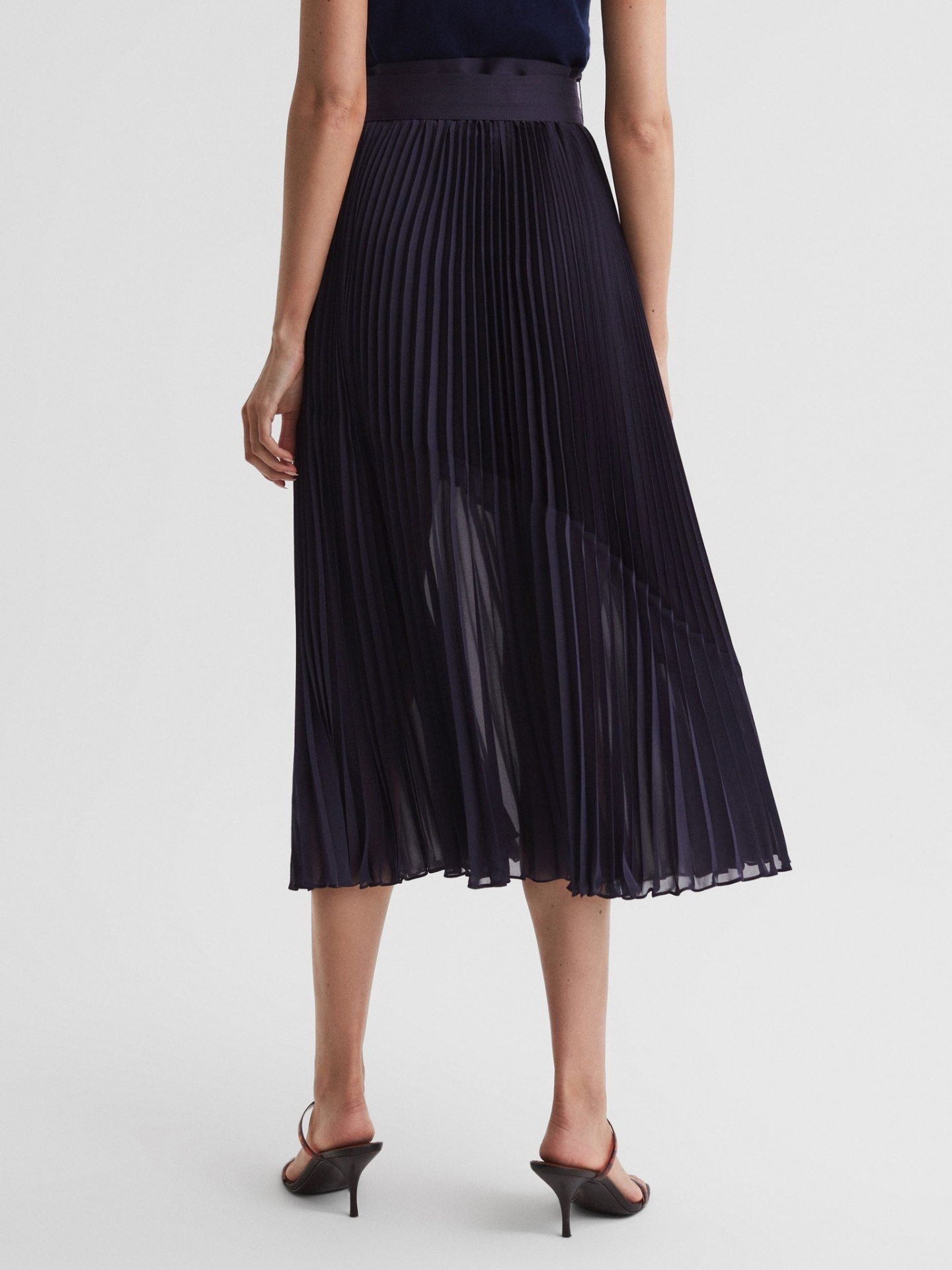 RAPMS02 REISS PLEATED MIDI SKIRT