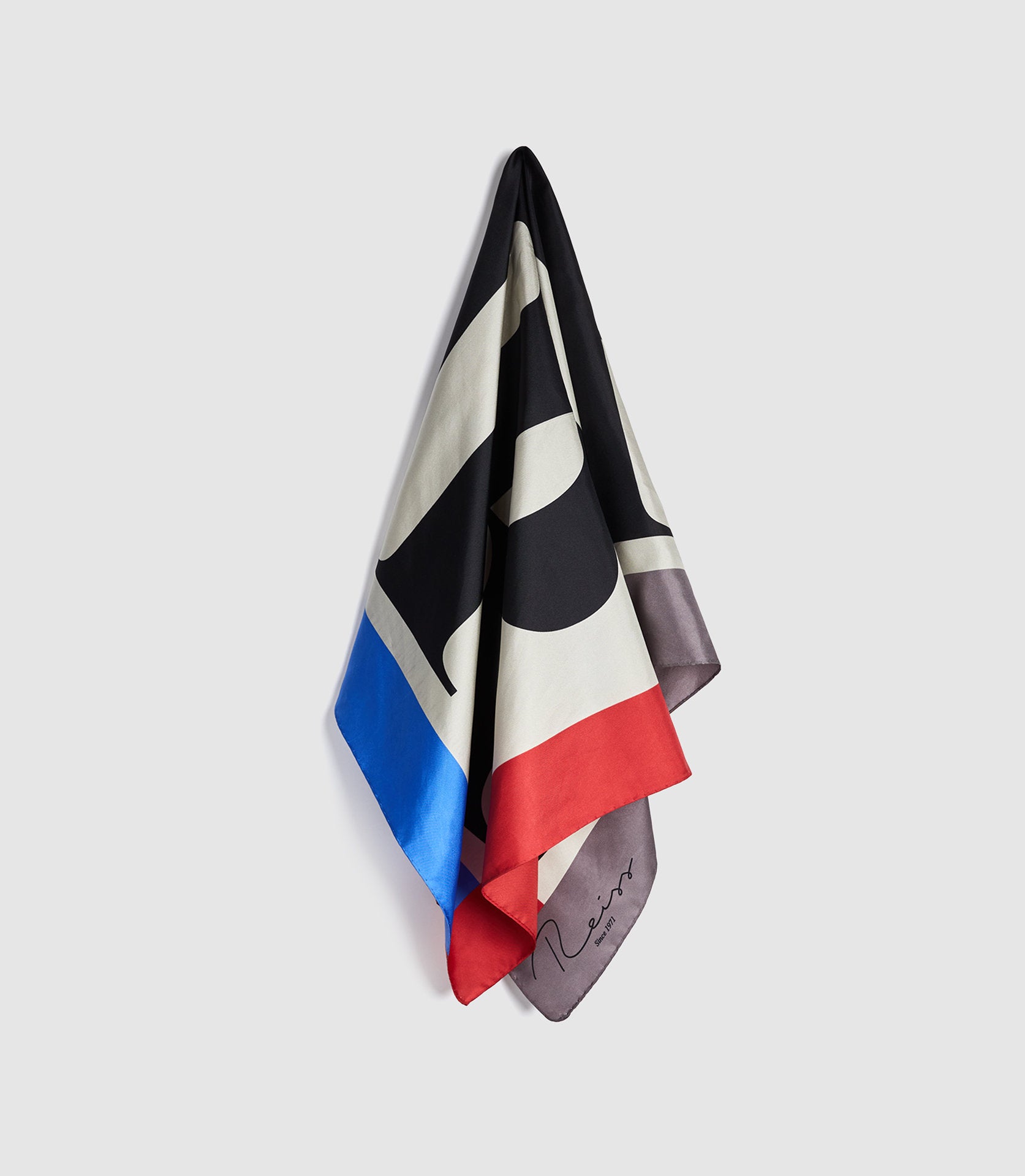 RAPSS01 REISS PRINTED SILK SCARF