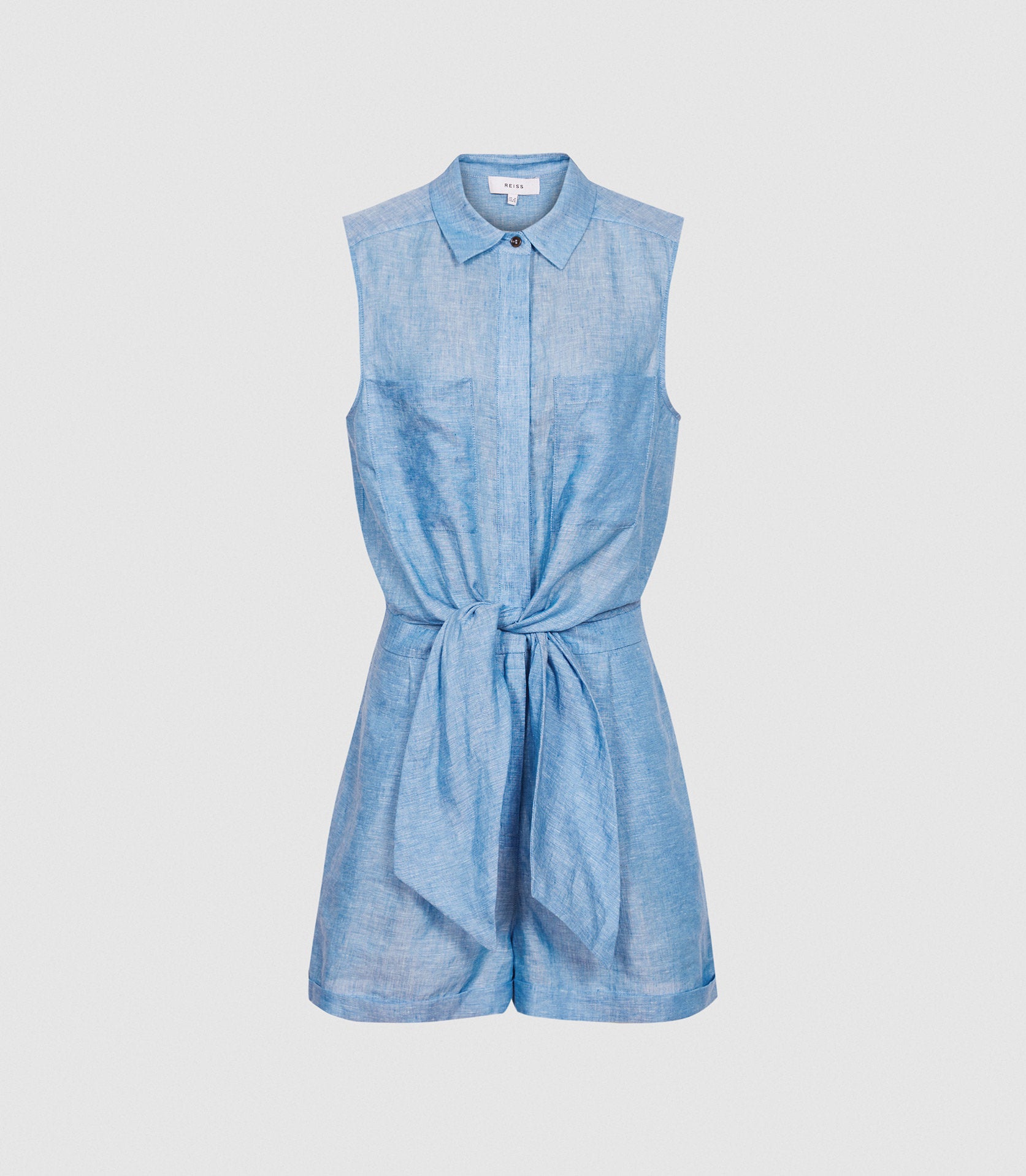 RELP01 REISS LINEN PLAYSUIT