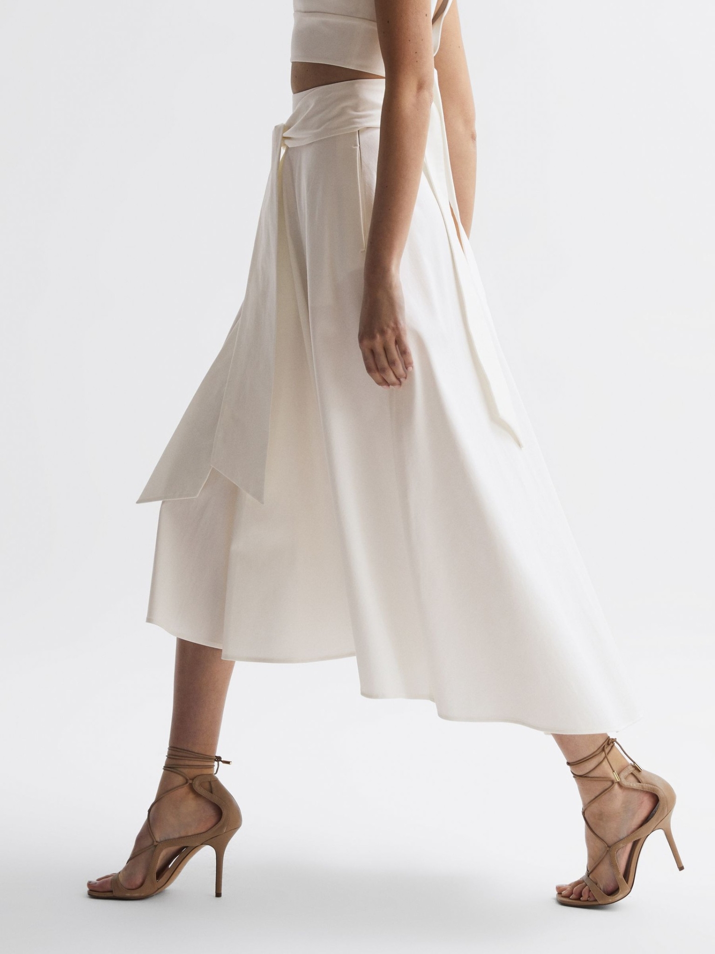 RFHRMS01 REISS FITTED MIDI SKIRT