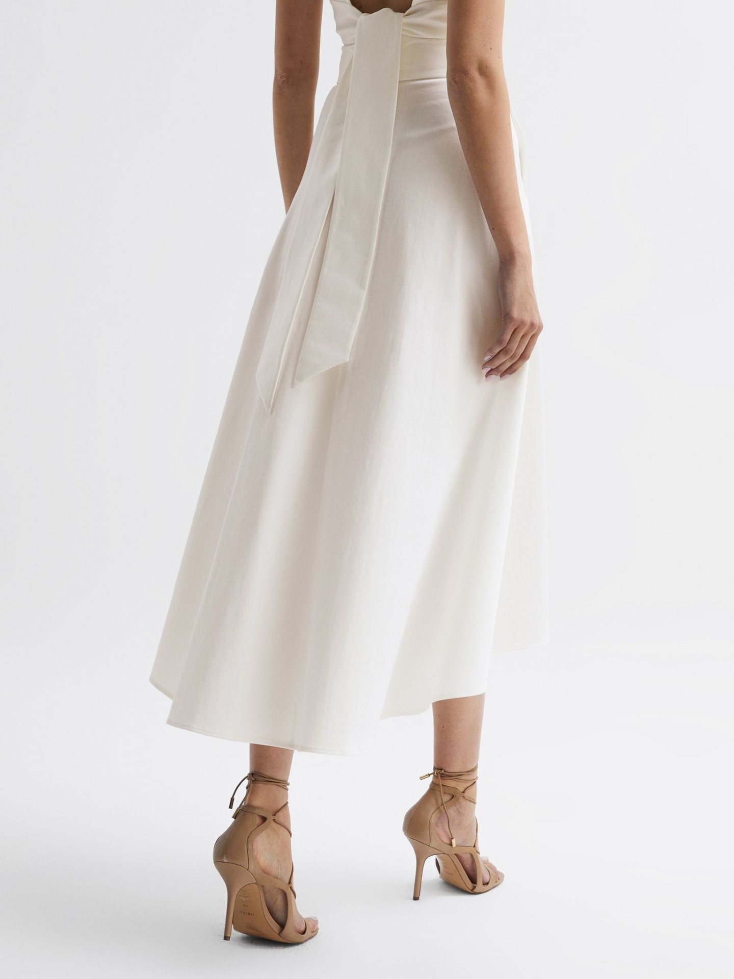 RFHRMS01 REISS FITTED MIDI SKIRT