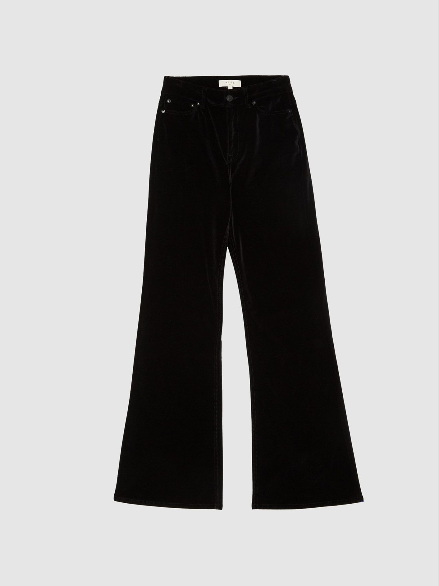 RGVFJ01 REISS VELVET FLARED JEANS