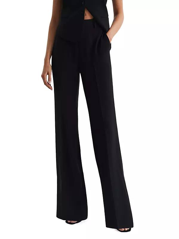 RMWLST01 REISS WIDE LEG SUIT TROUSERS
