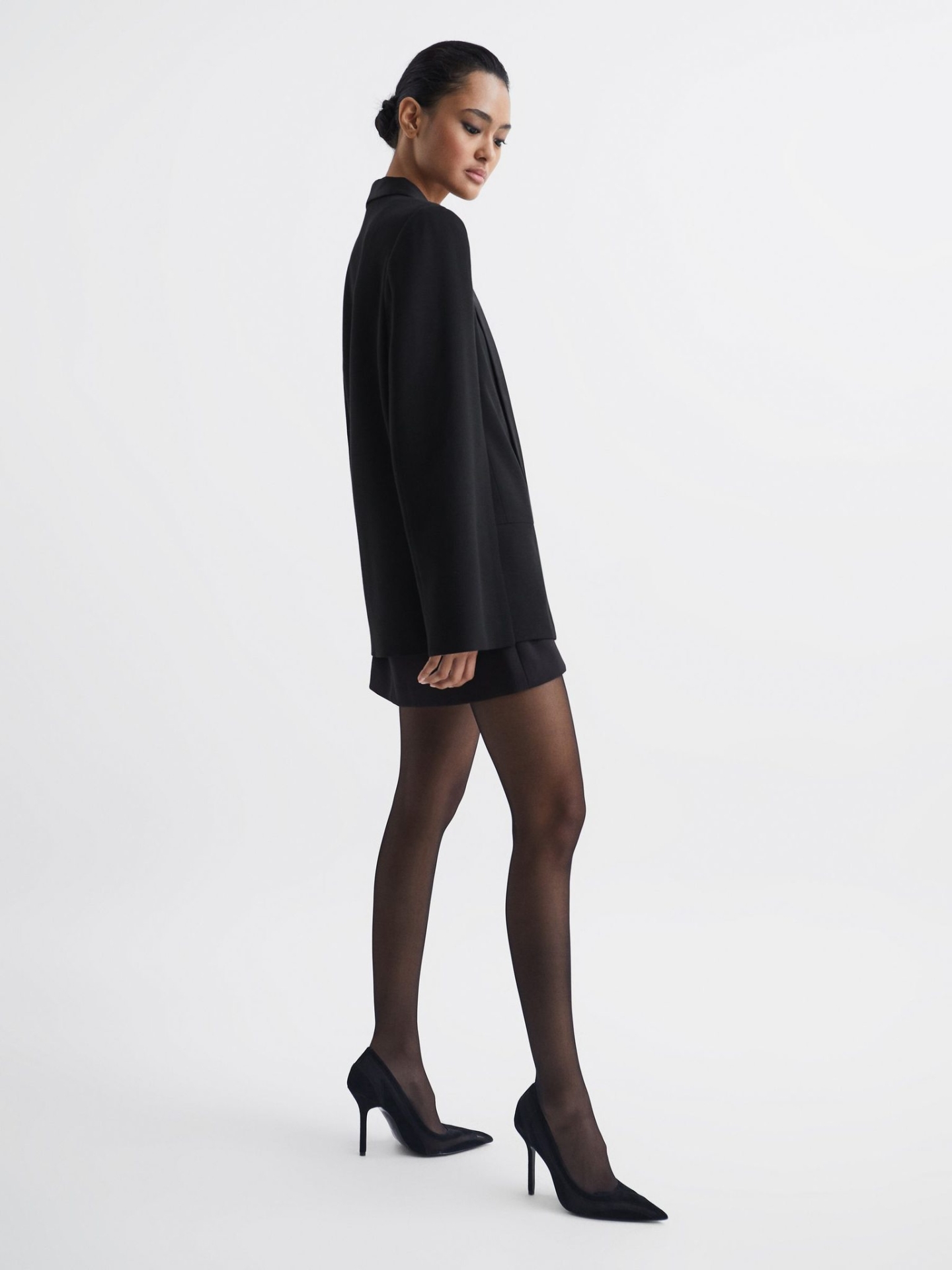 RYTCB01 REISS TUXEDO CAPE BLAZER