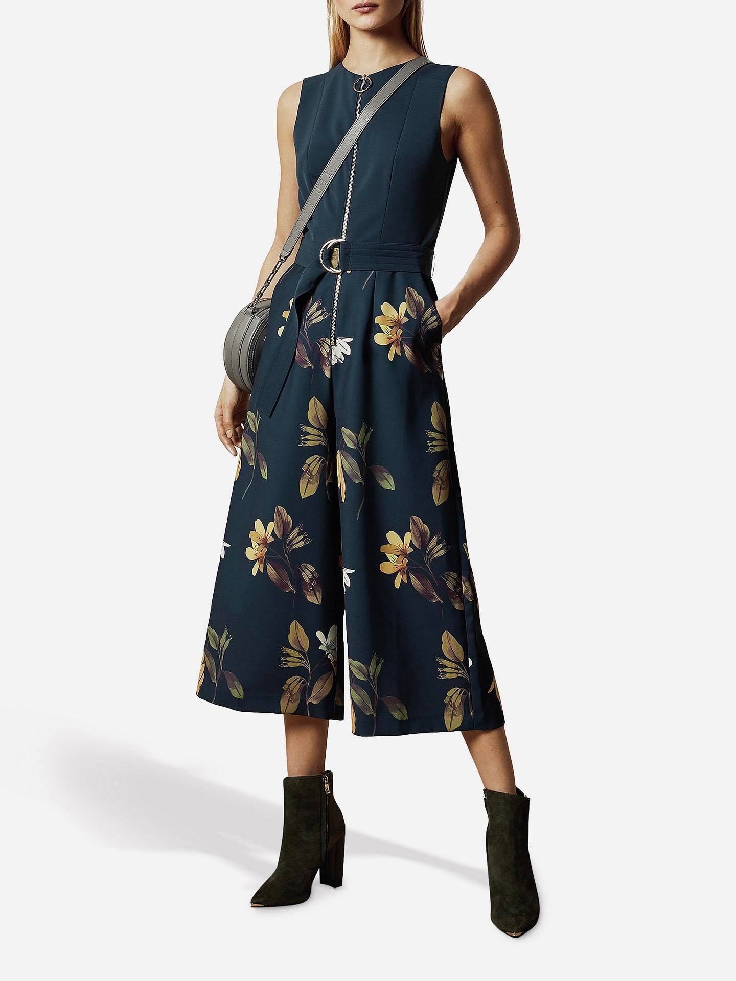 TBBSZFJ01 Ted Baker Zip Front Jumpsuit