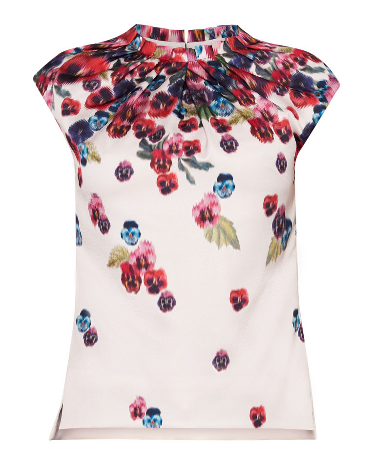 TBEPPT01 Ted Baker Pleated Top