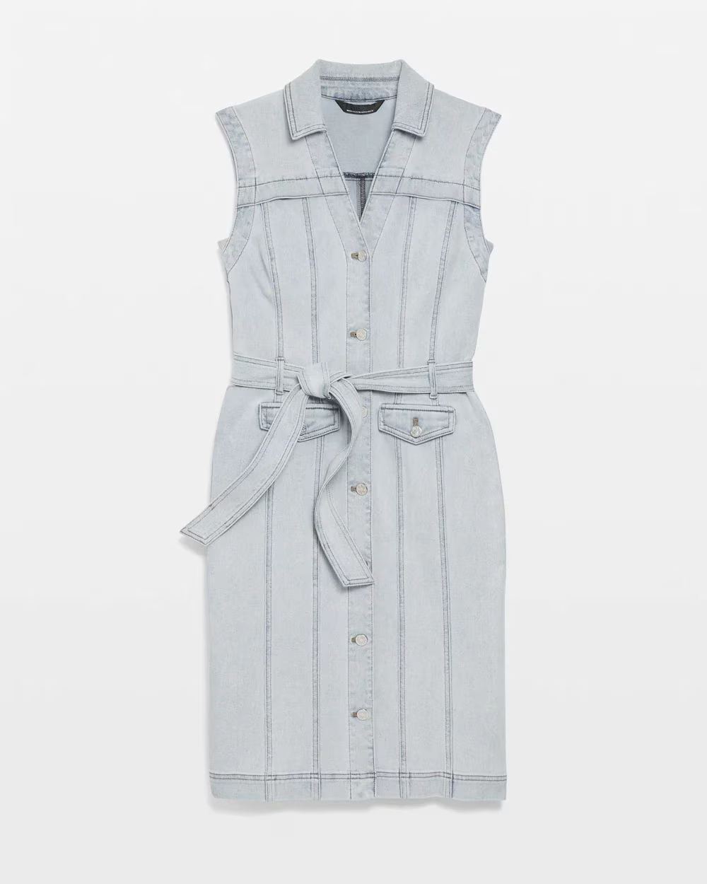WDSD01 WHBM Denim Dress