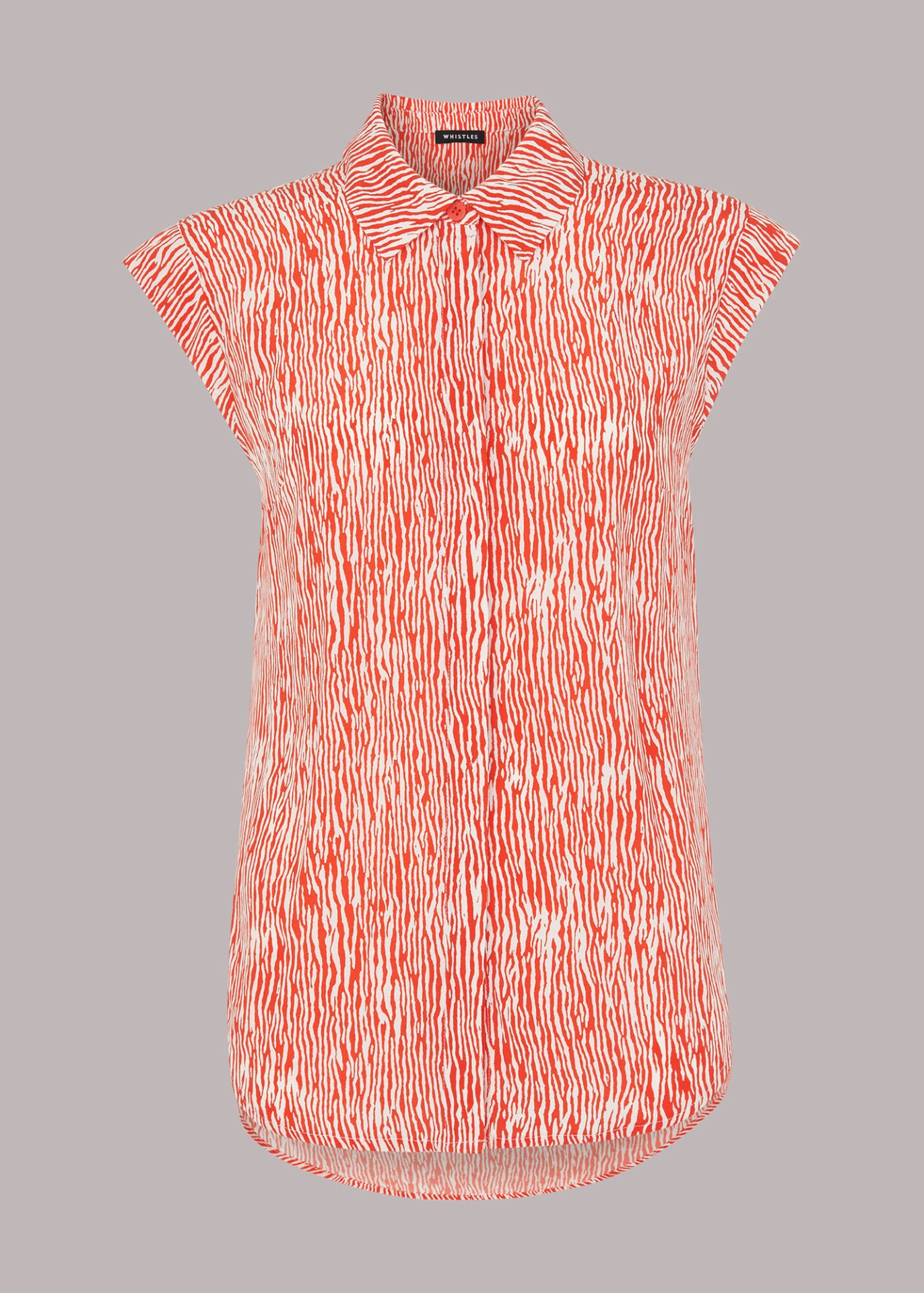 WWAPS01 WHISTLES Animal Print Shirt