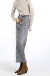 3CS01 3x1 Denim Straight Skirt